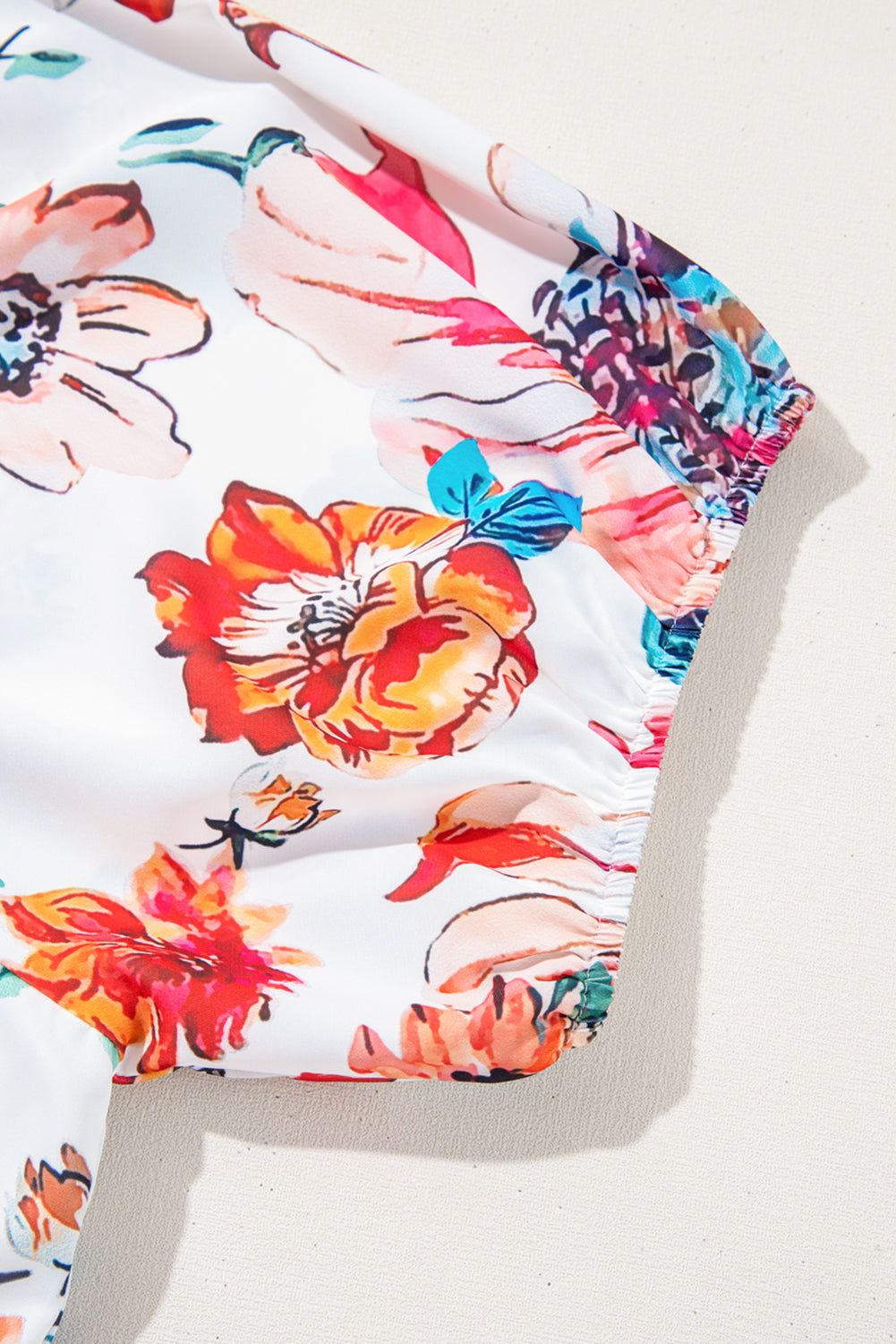 Girly Floral Midi Dress