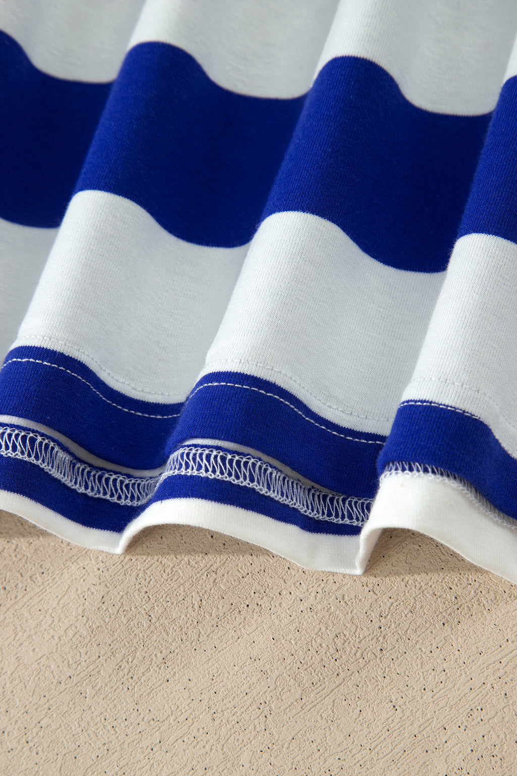 Blue Stripe Mini Dress