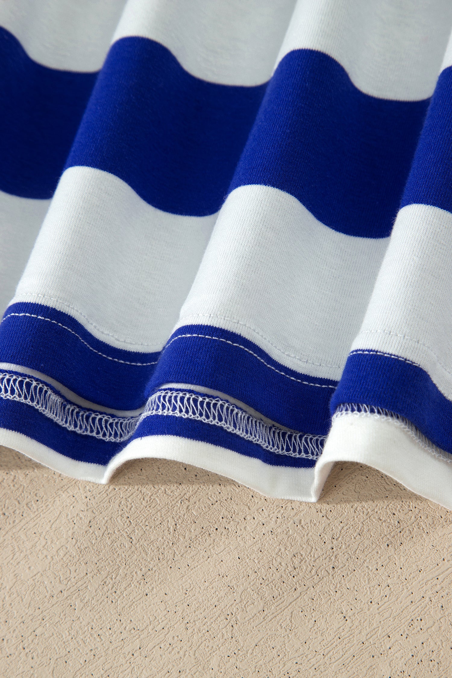 Blue Stripe Mini Dress