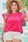 Blooming Rosey Floral Blouse