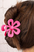Rose Red Sweet Claw Clip