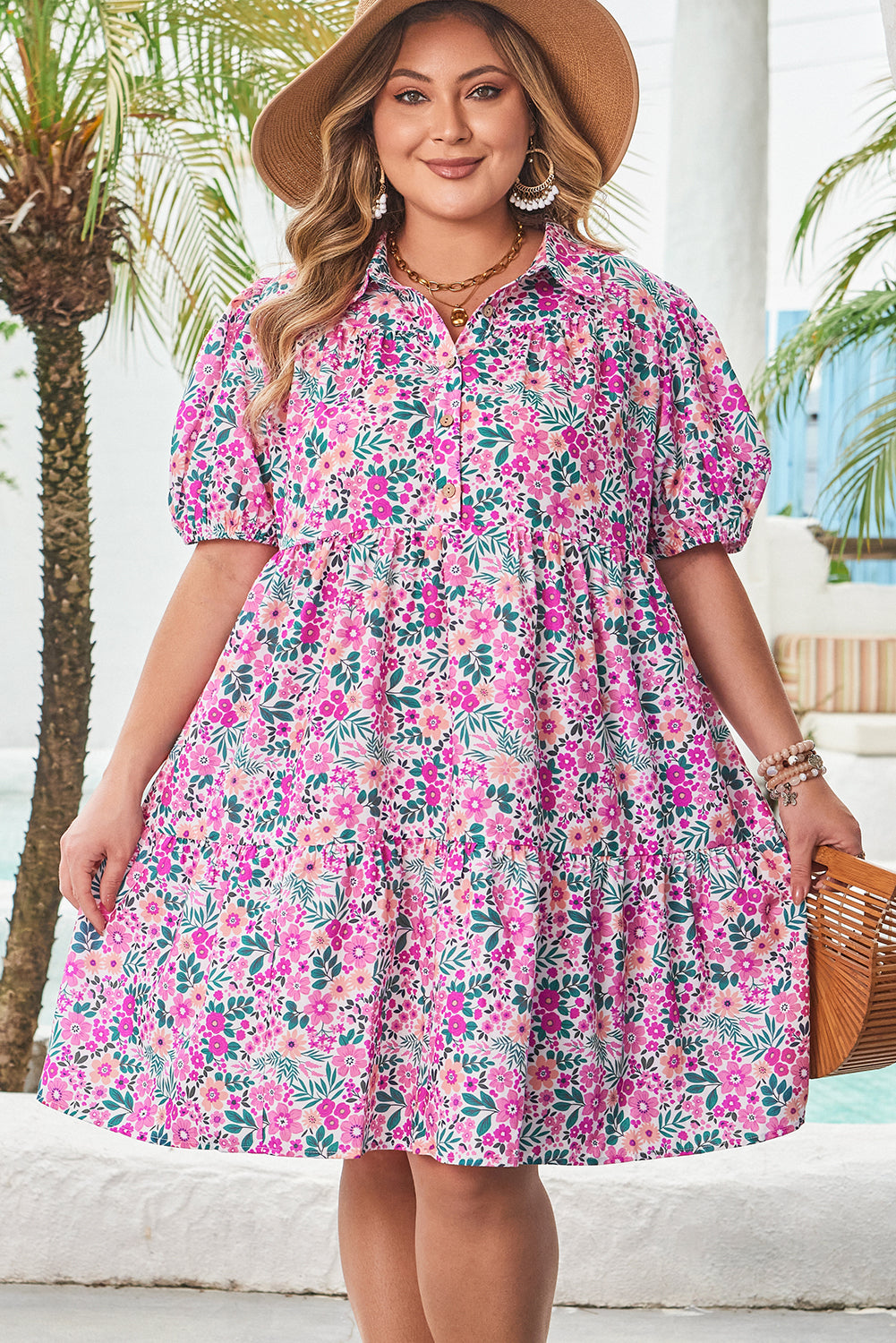 Southern Elevated Rosey Dress
