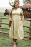 Chic Shine Maxi Dress