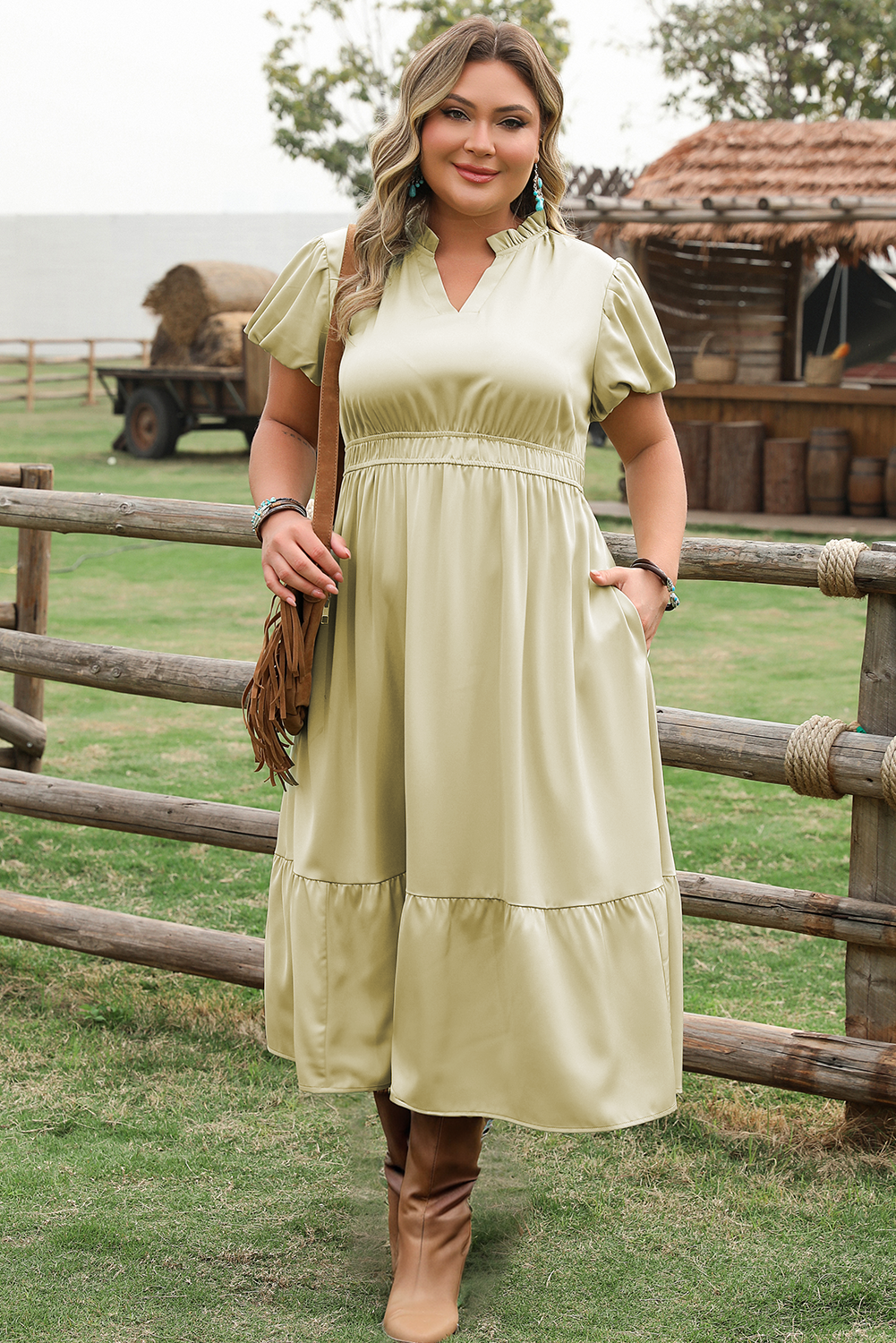Chic Shine Maxi Dress
