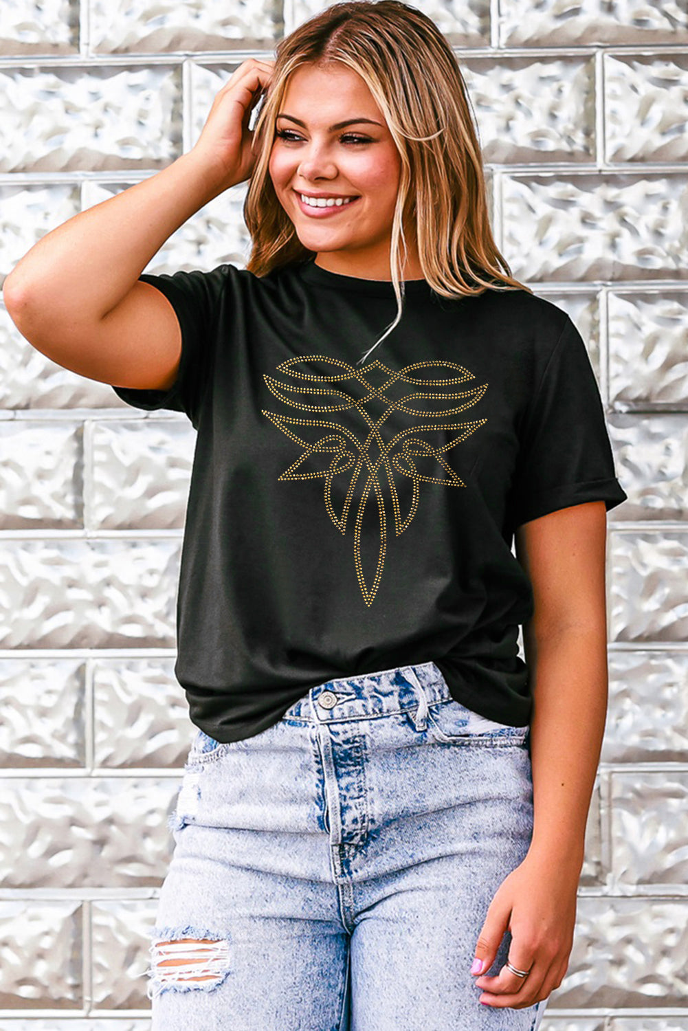 Rhinestone Western