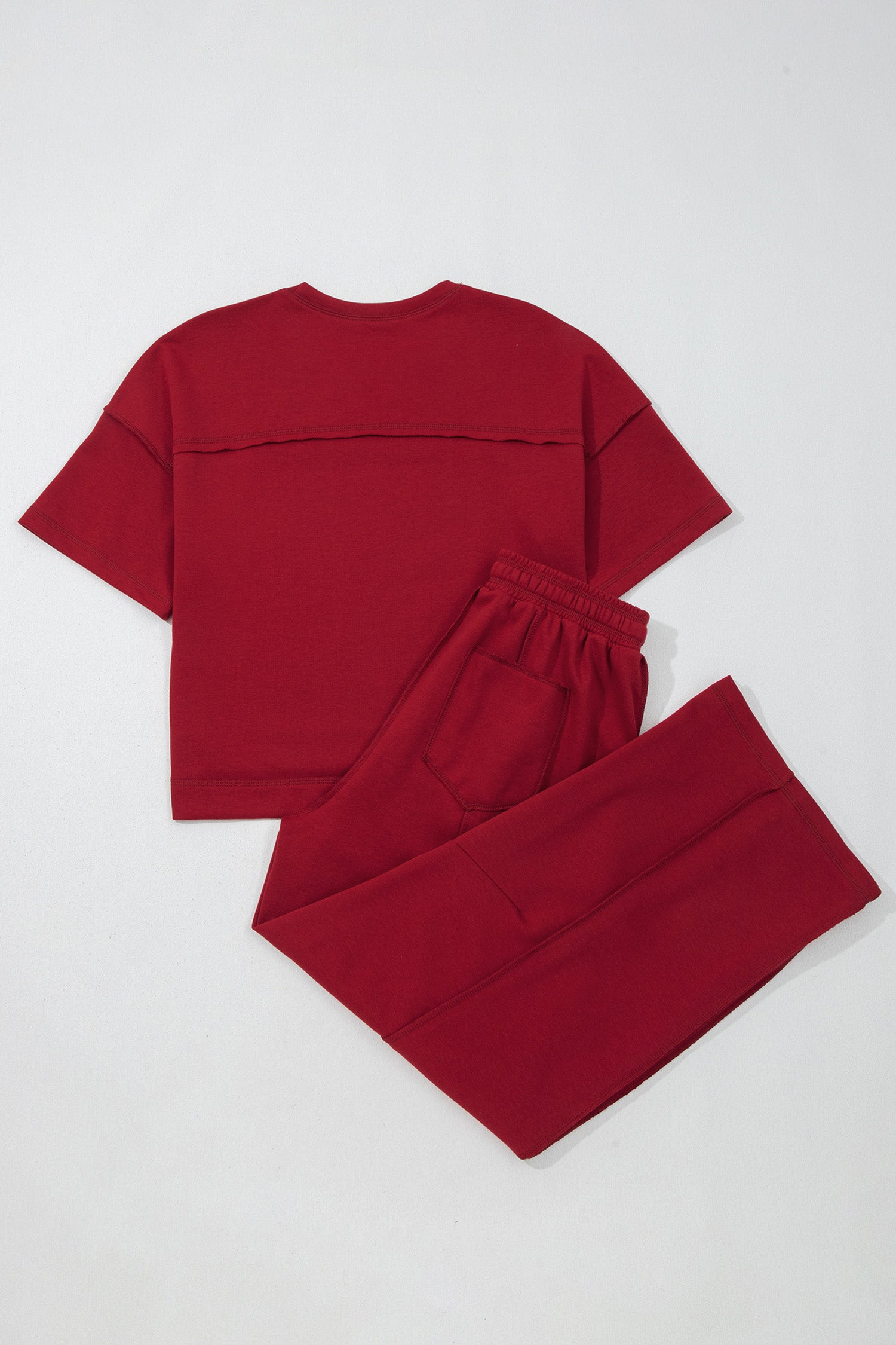 Boxy Tee and Barrel Pants Set