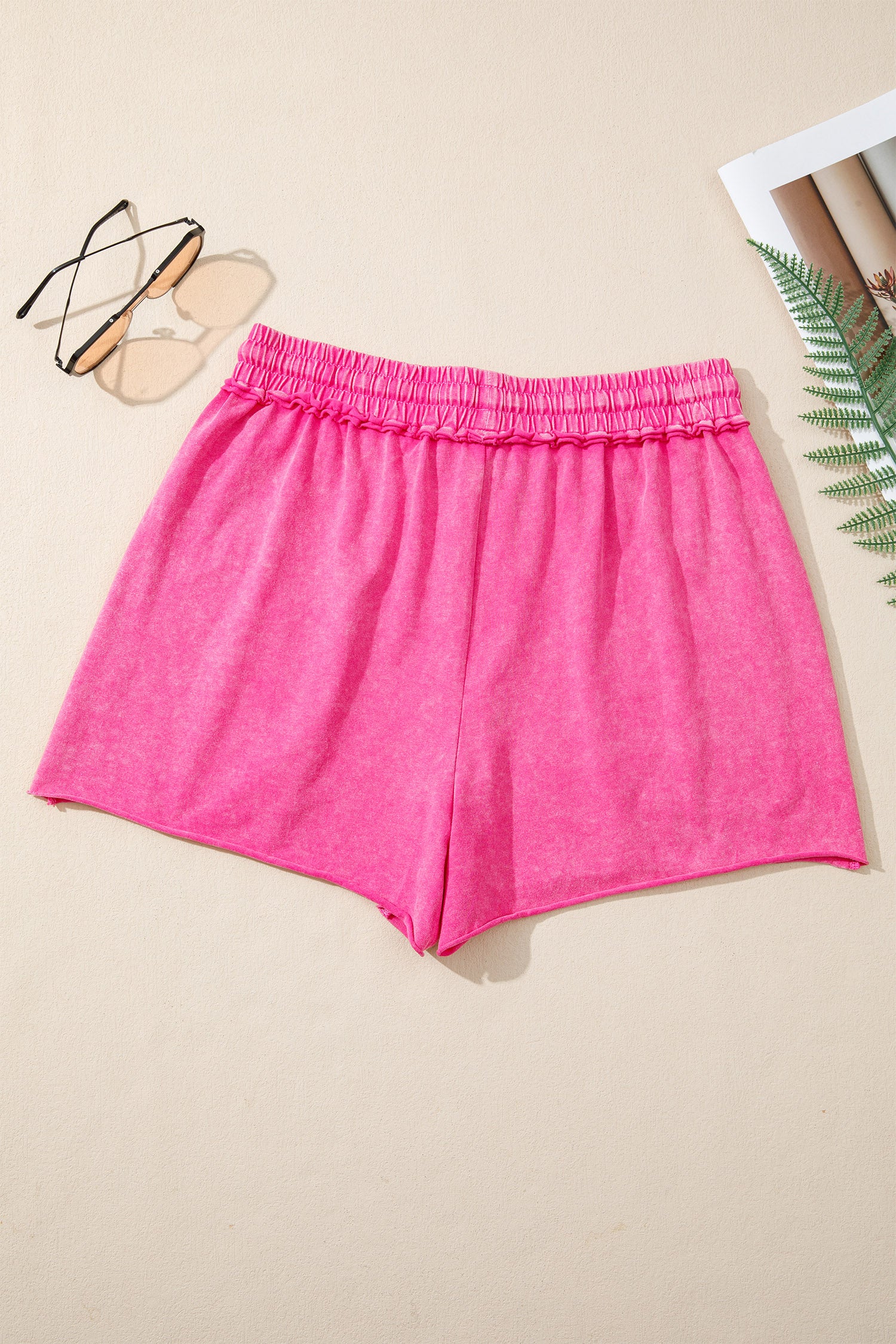 Rose Red Shorts