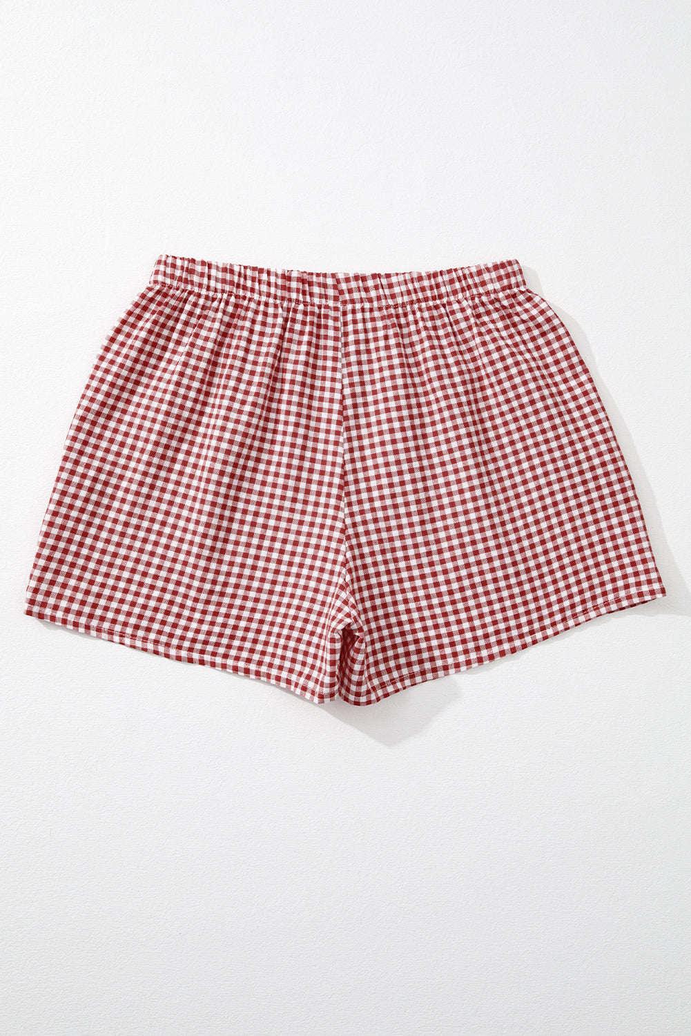 Red Gingham Shorts