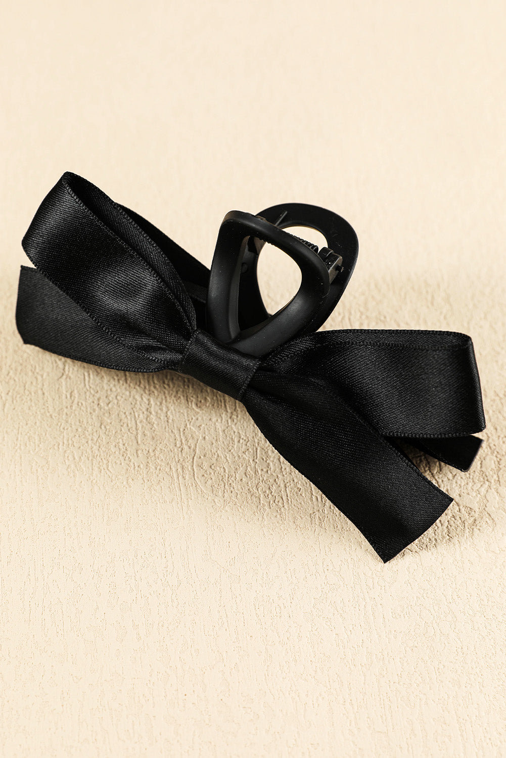 Black Bow Claw Clip