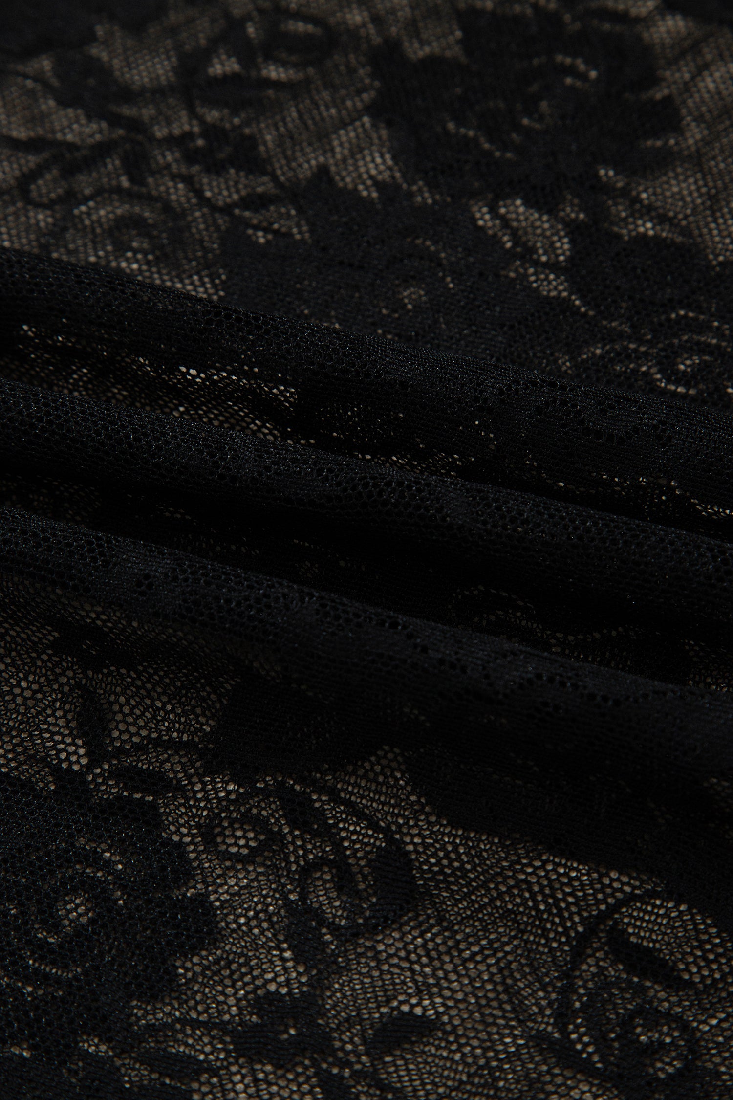 Lux Midnight Sheer Top