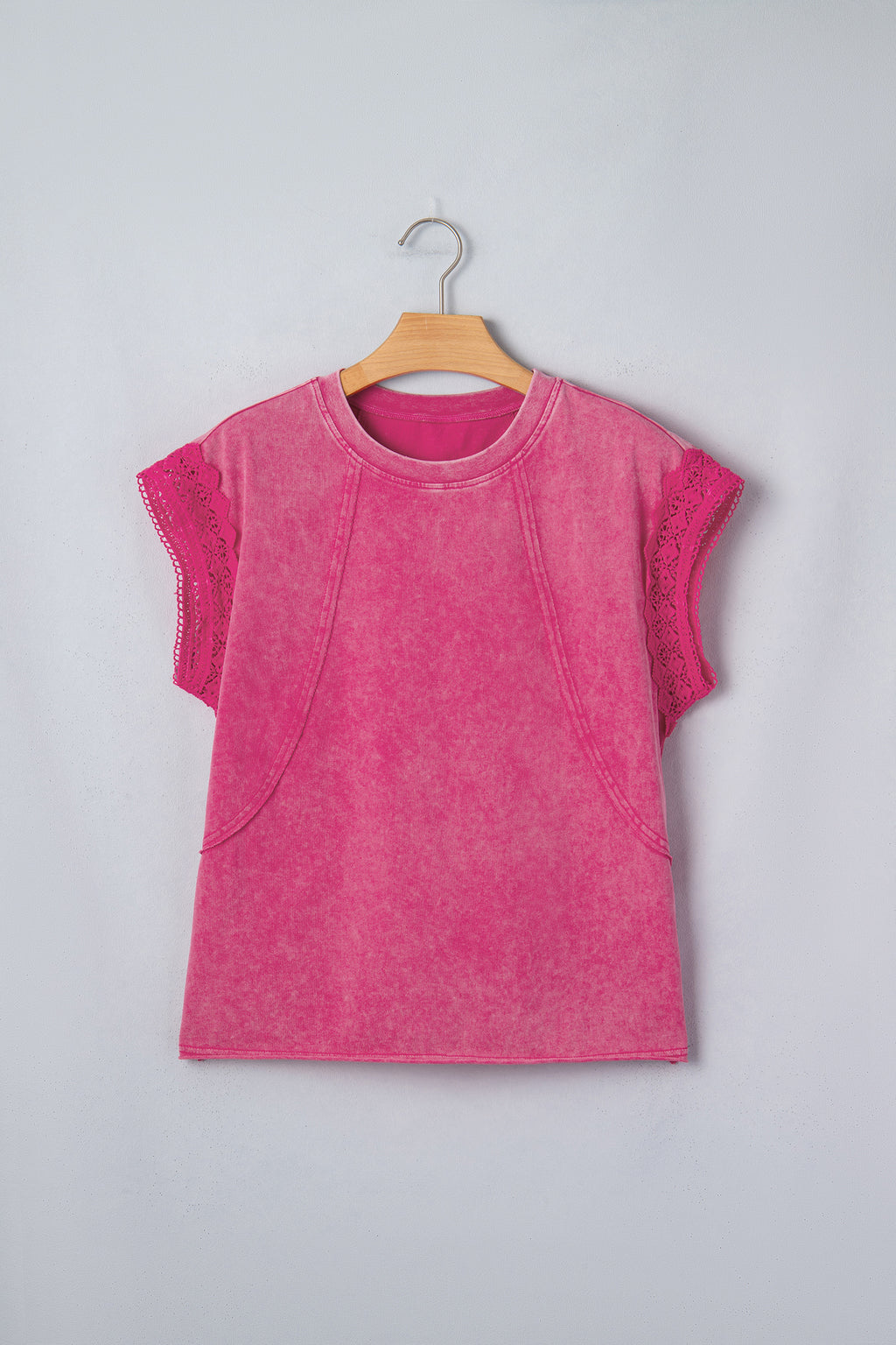 Pink Mineral Wash Top