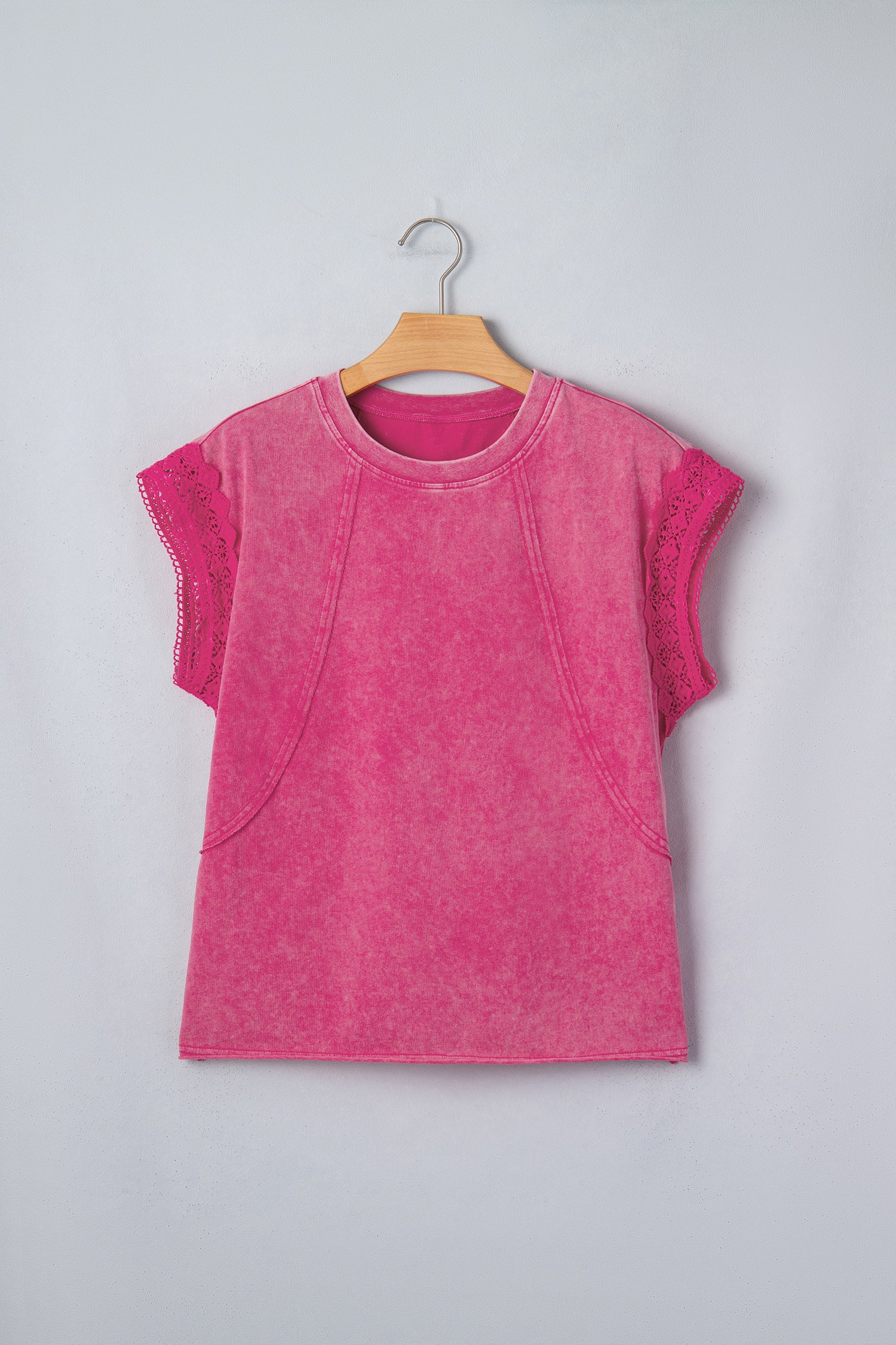 Pink Mineral Wash Top