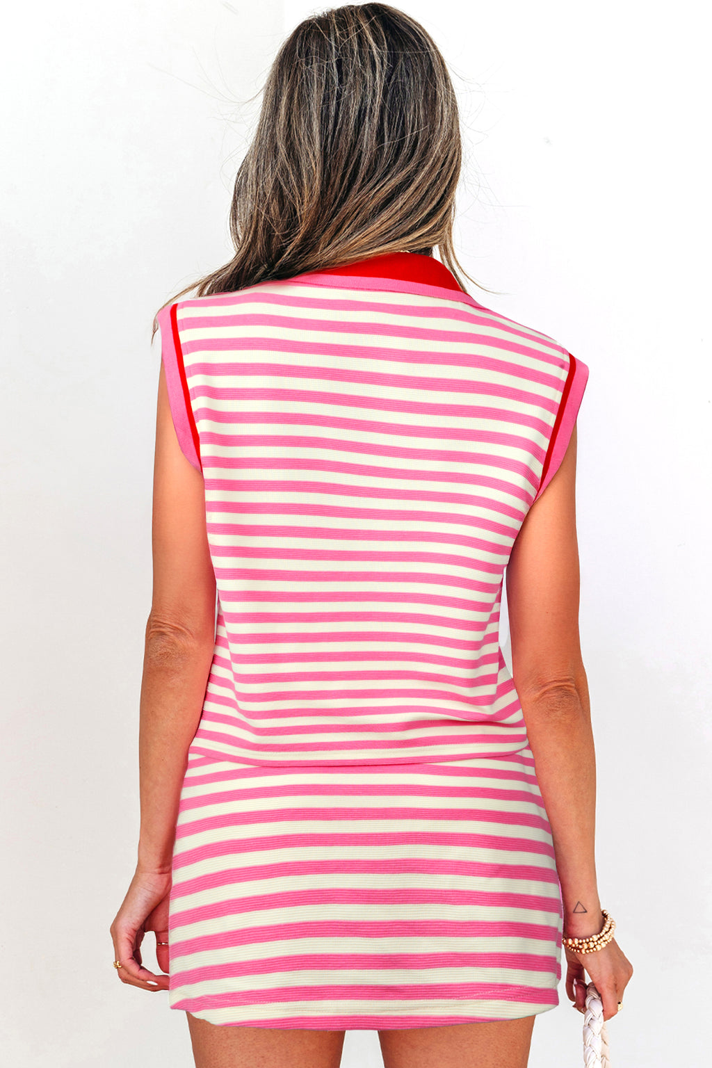 Sachet Pink 2pcs Skort Set