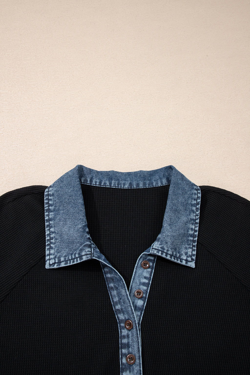 Midnight Denim Trim Polo Tee