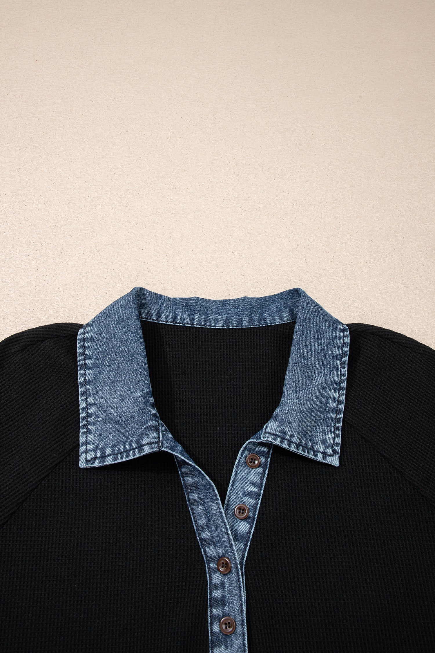 Midnight Denim Trim Polo Tee