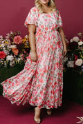 Blushing Bloom Maxi Dress