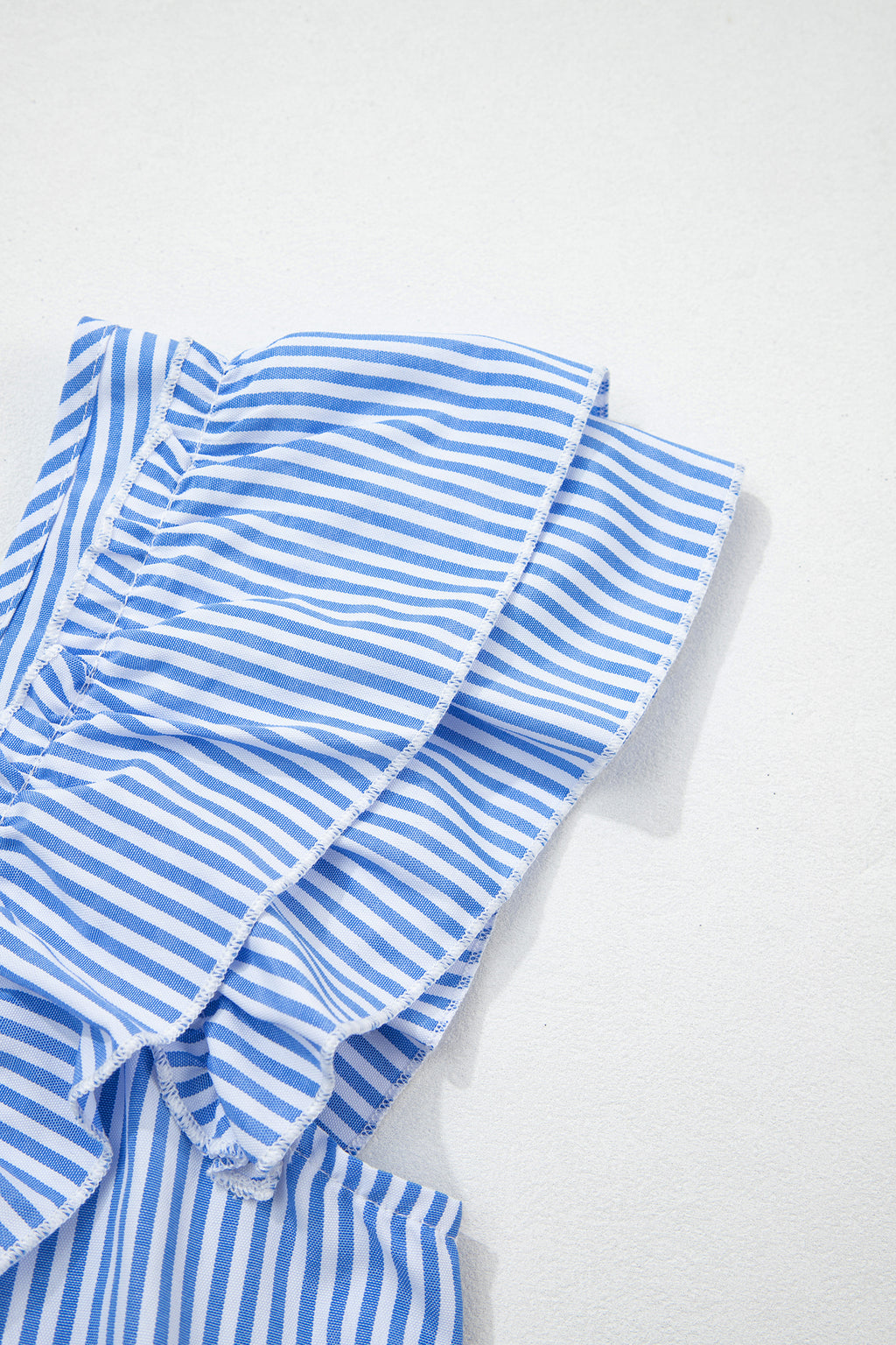Sky Blue Stripe Blouse