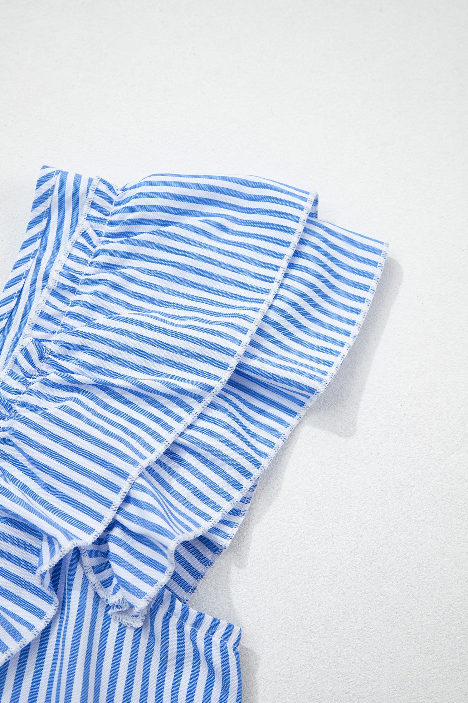 Sky Blue Stripe Blouse
