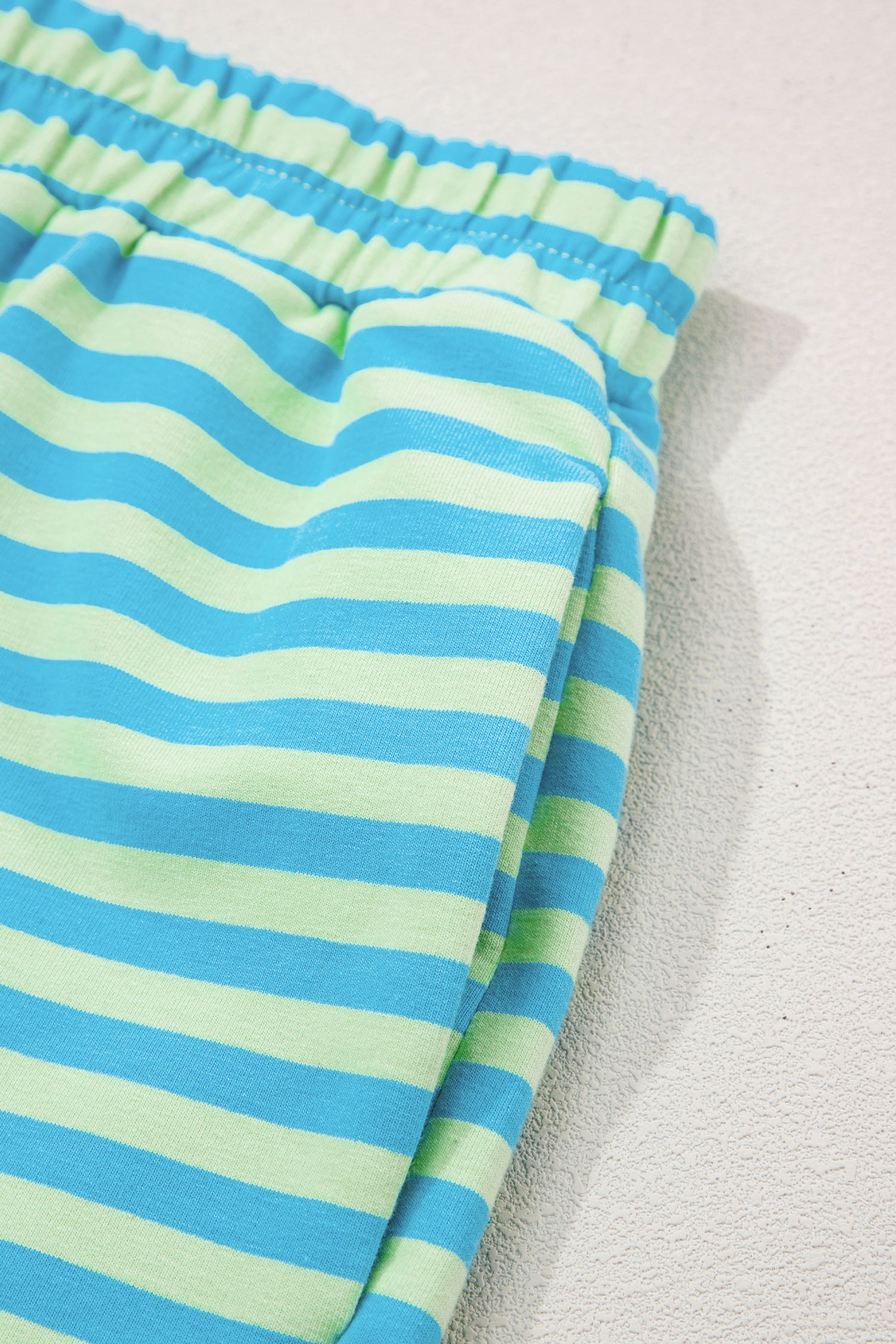 Green Stripe 2pcs Set