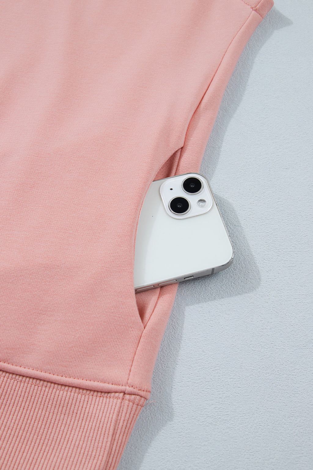Effortless Coral Chic Top