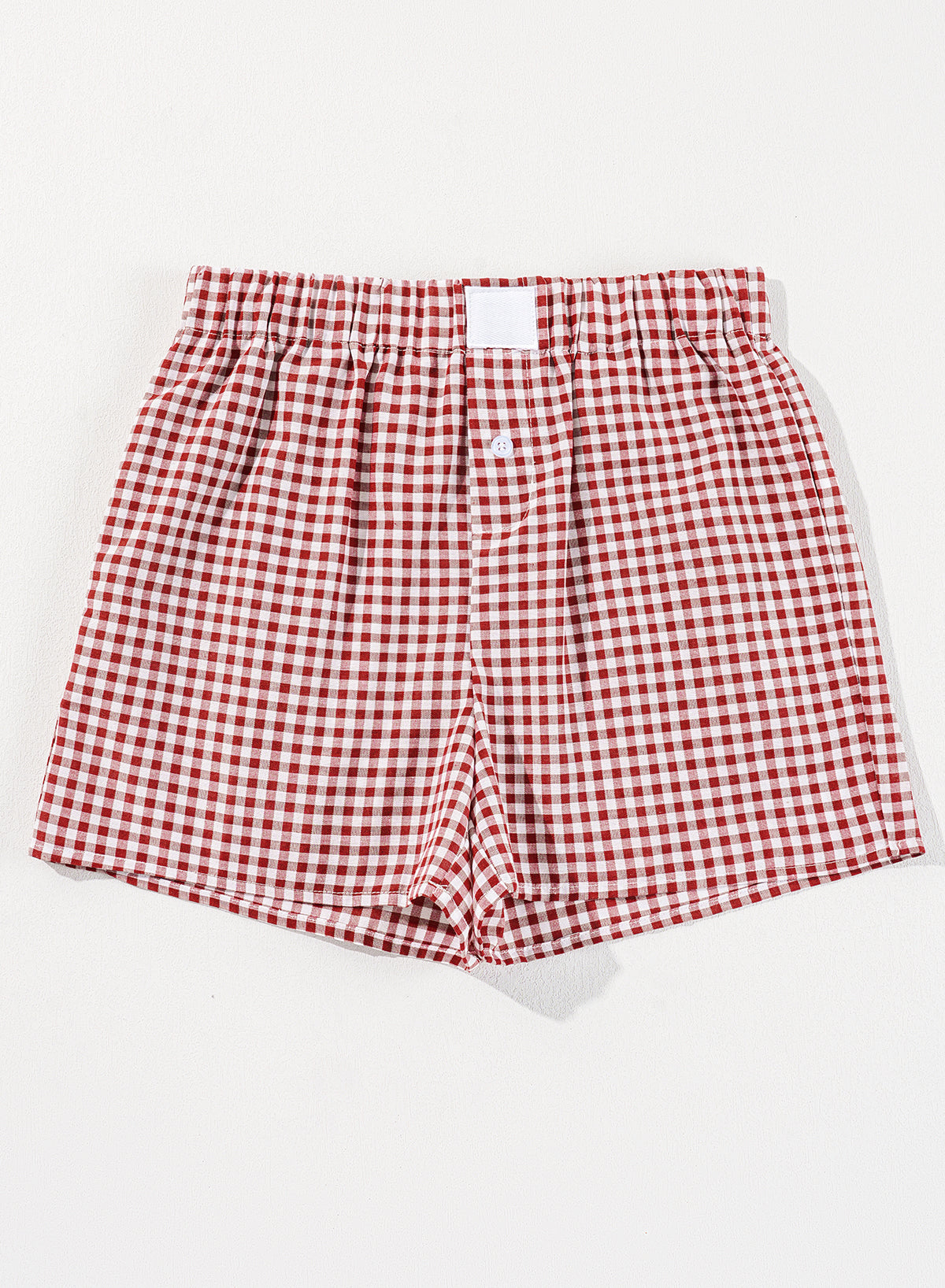 Red Gingham Shorts