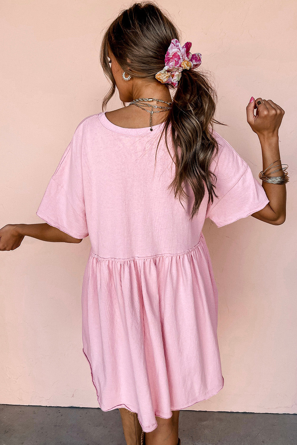 Blooming Babydoll Dress