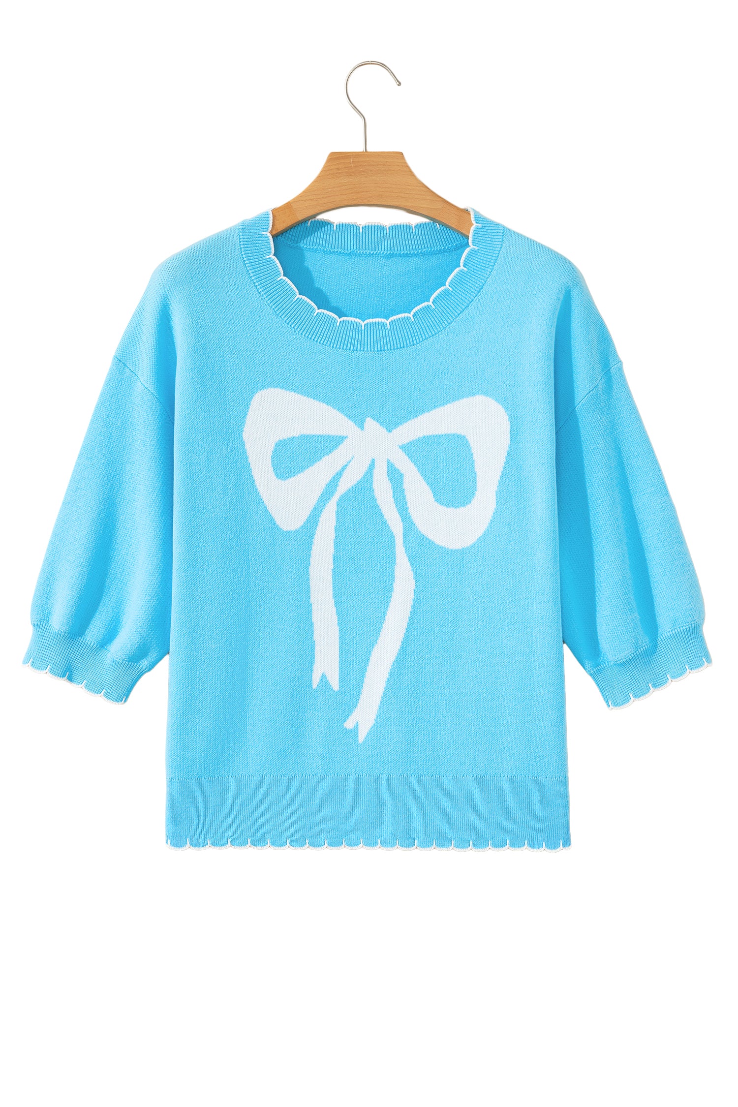 Cozy Light Blue Sweater