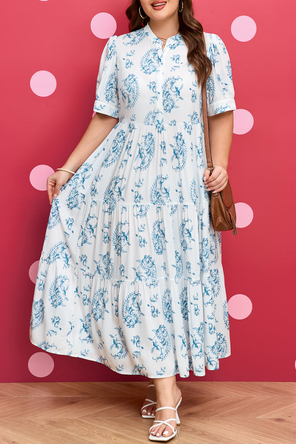 Shabby Flowing Maxi Dress