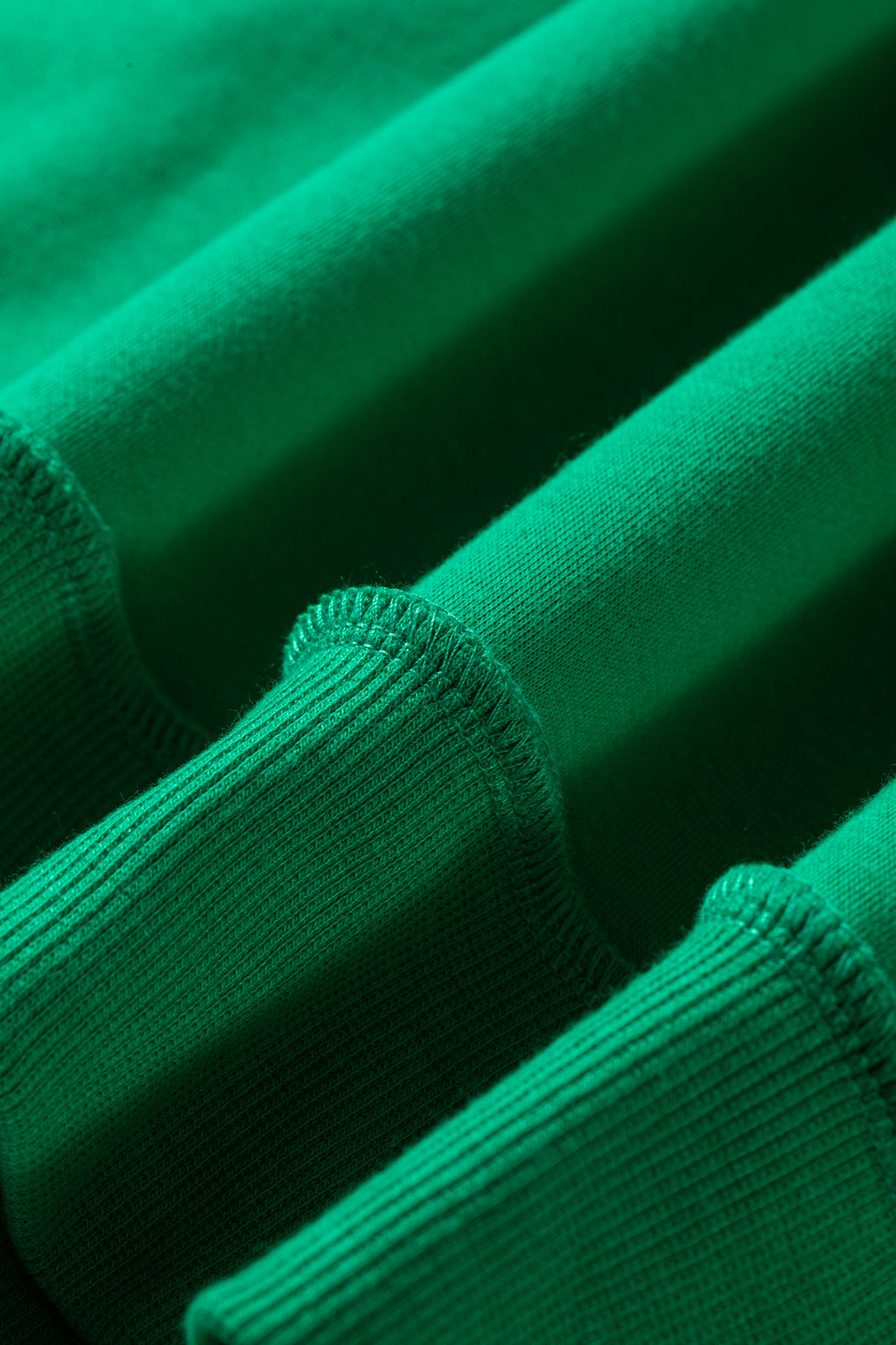 Red Dahlia Oversize Drop Shoulder Reversible Mock Neck Sweatshirt