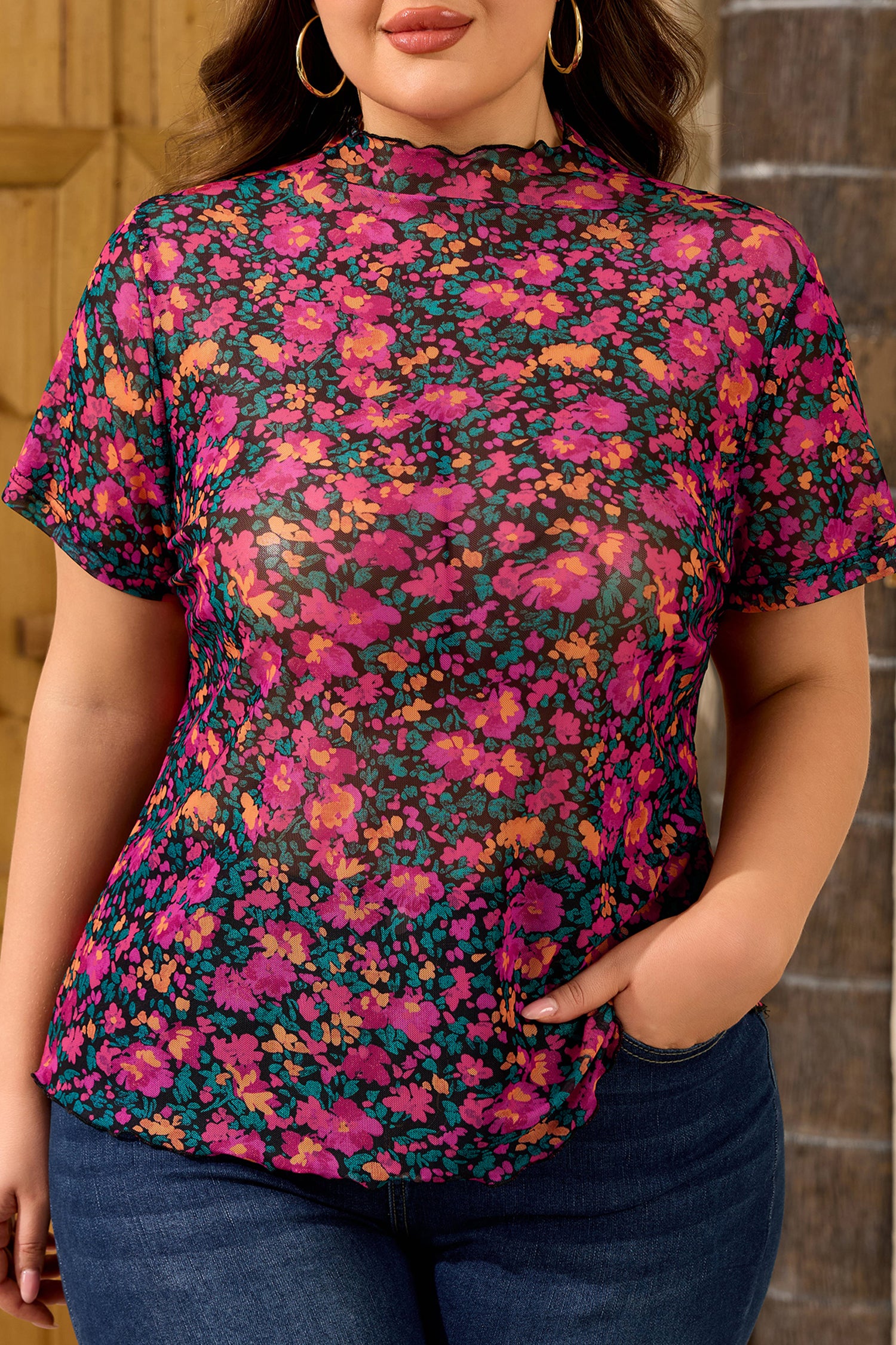 Wildflower Charm Floral Top