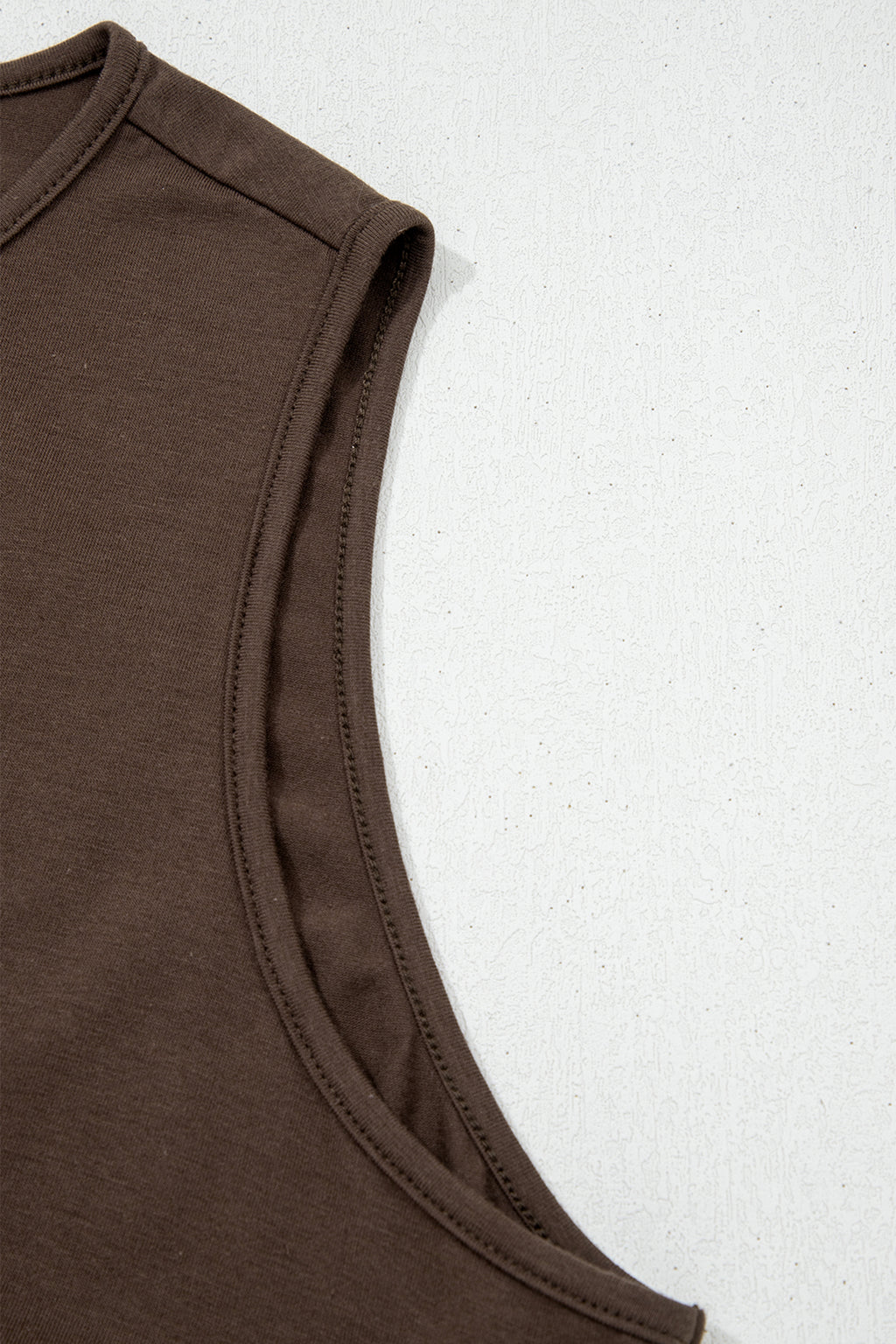 Mocha Muse Peplum Tank