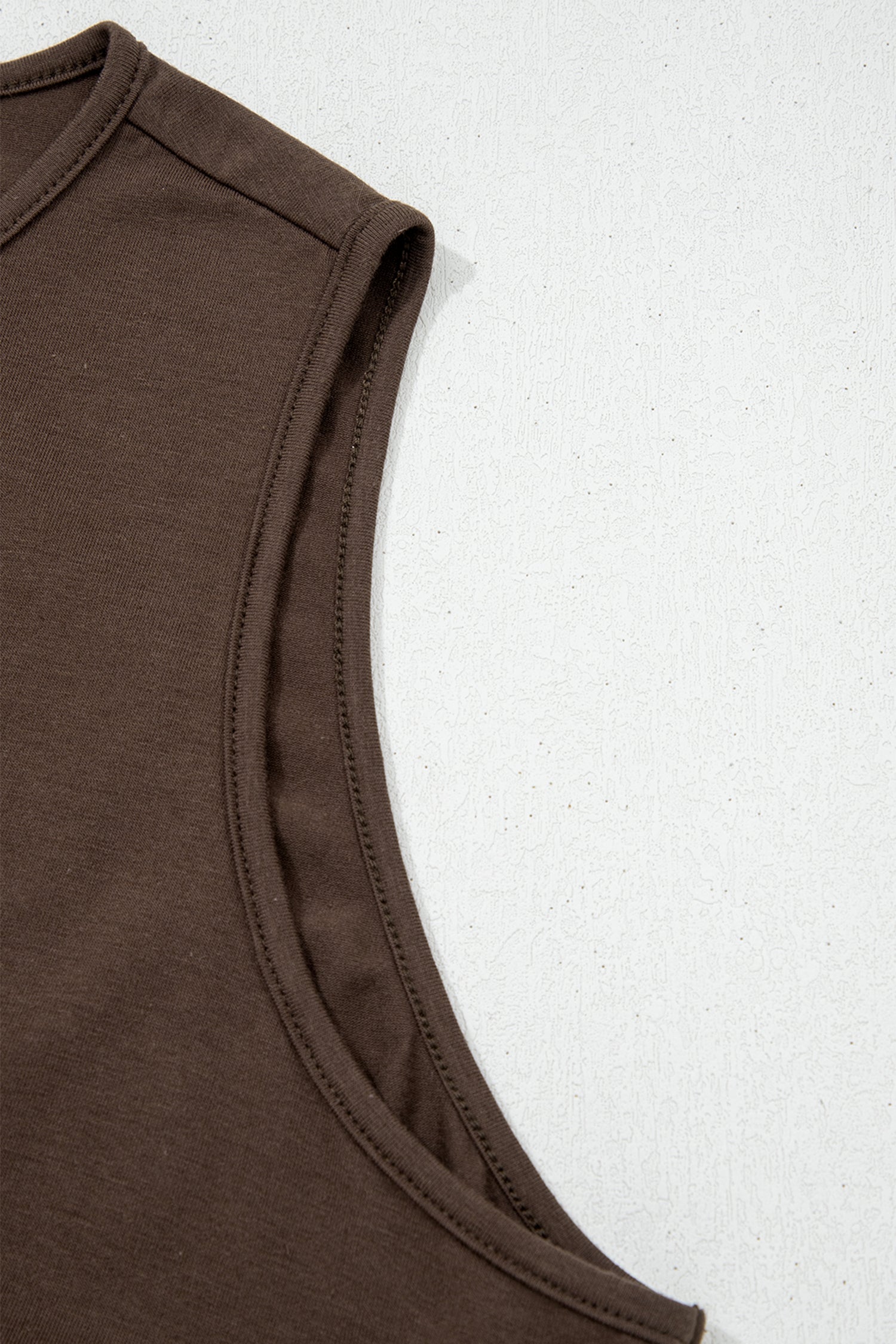 Mocha Muse Peplum Tank