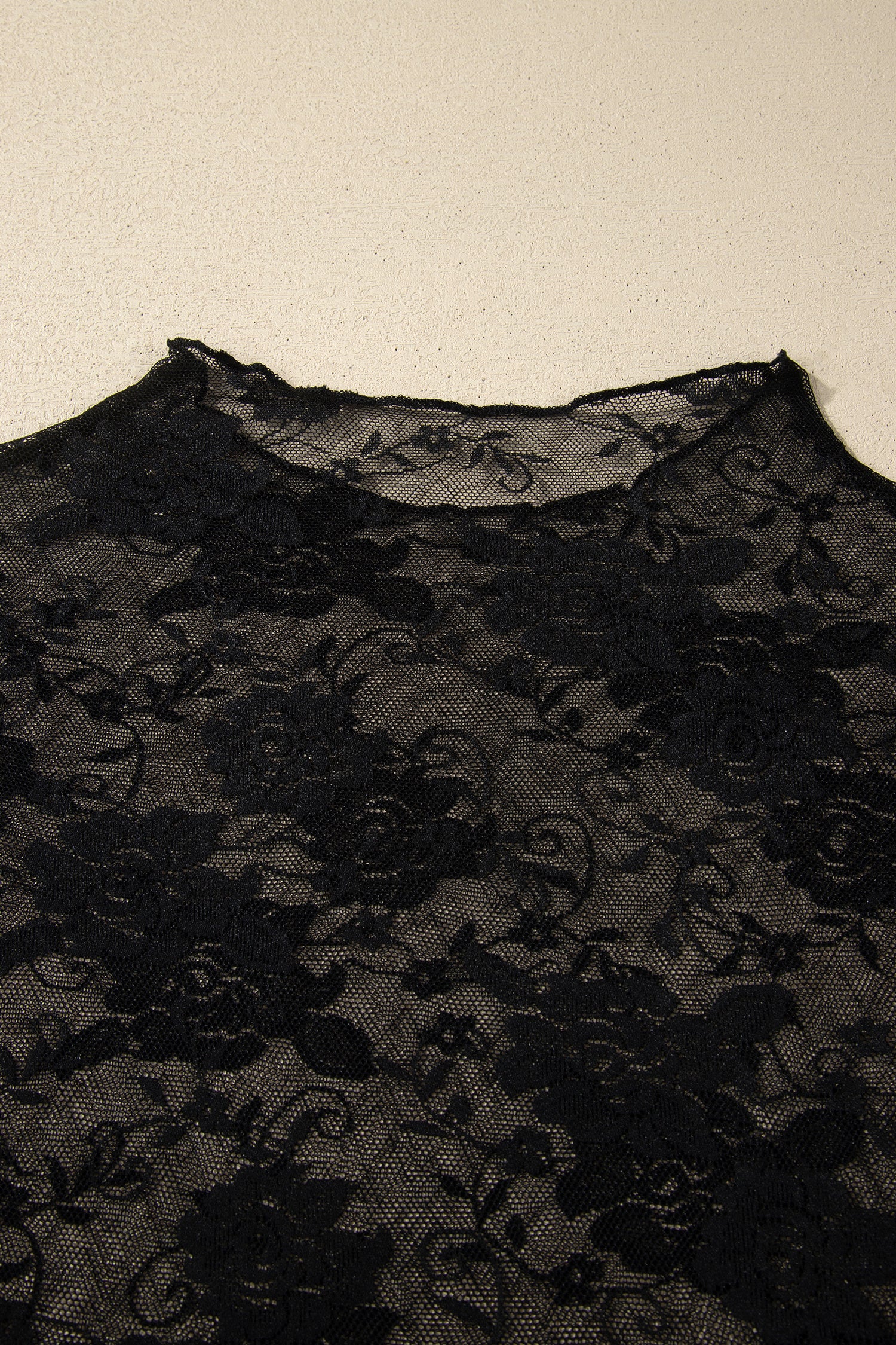 Lux Midnight Sheer Top