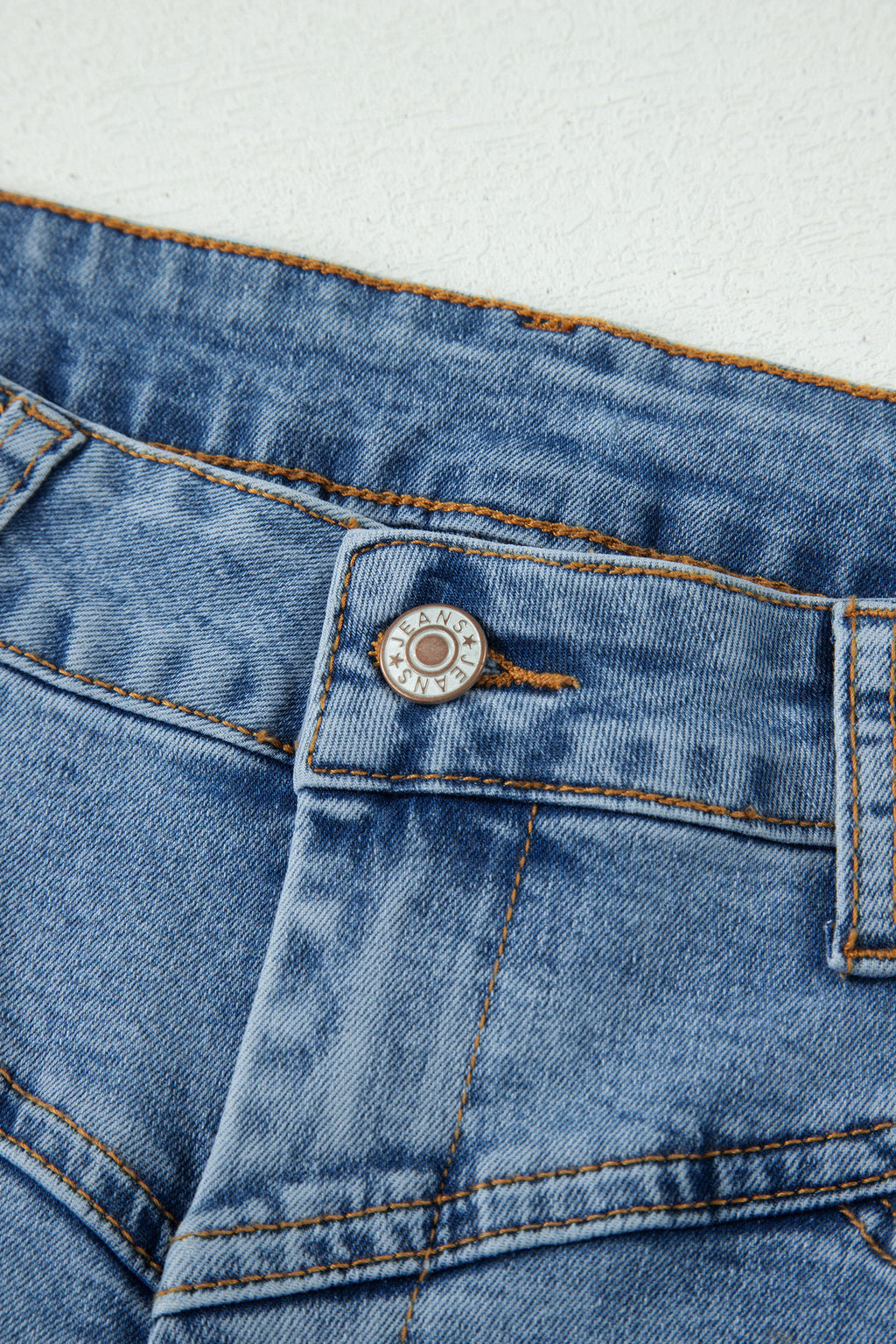 Ivy Seam Denim Shorts