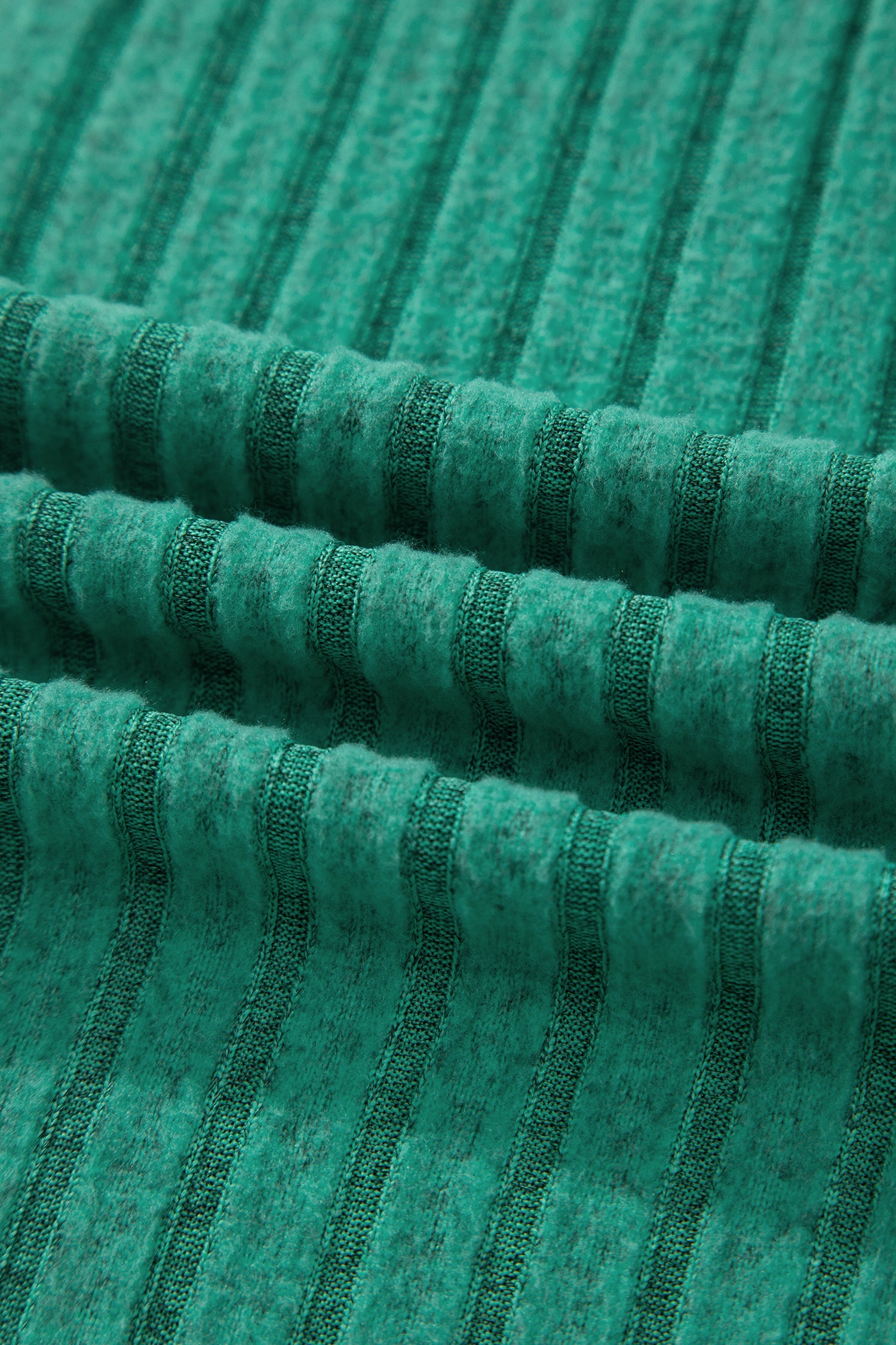 Sea Green Slim Ribbed Mineral Wash Tank Top
