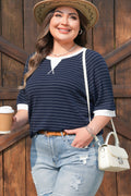 Sailing Navy Stripe Shirt