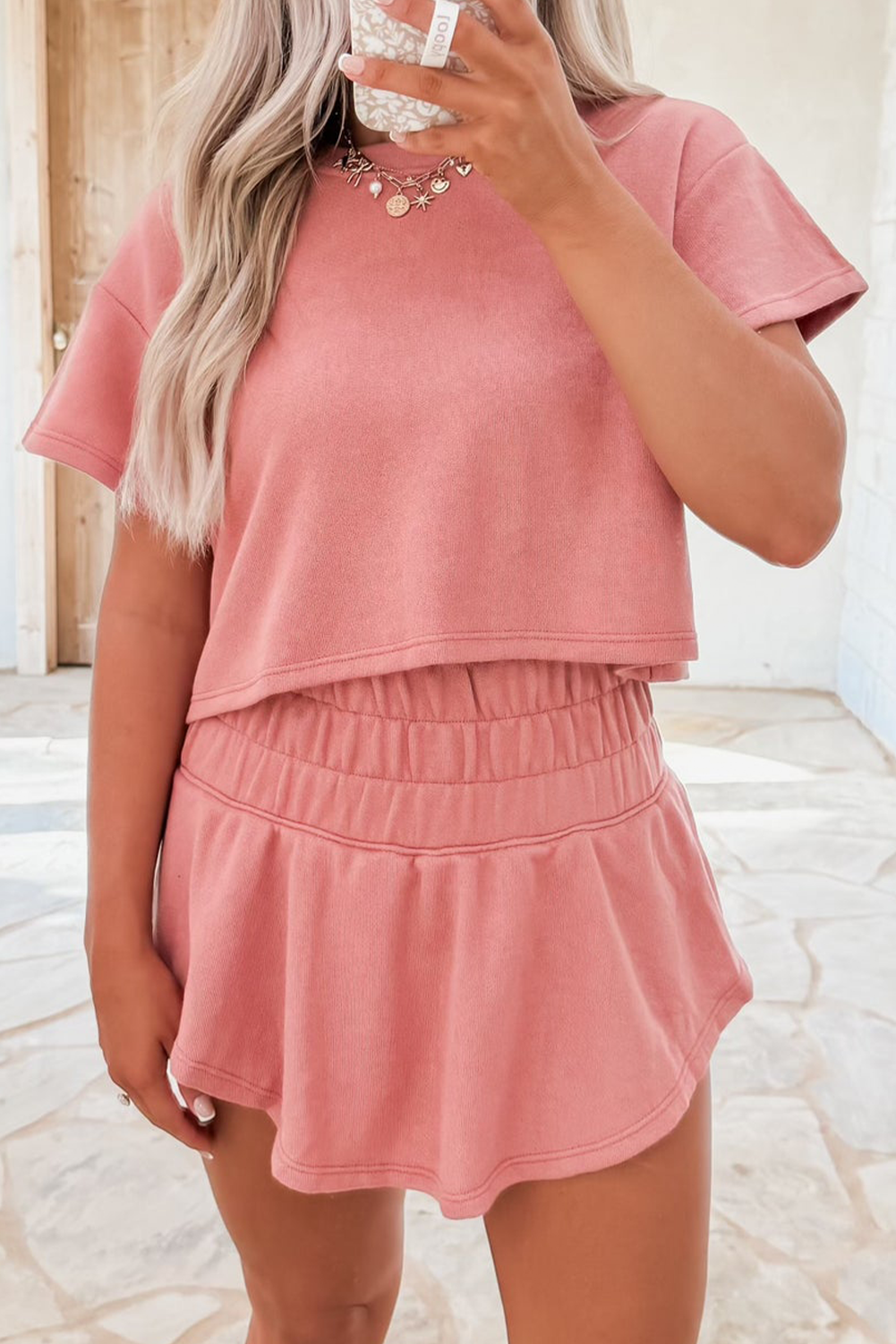 Blossom 2pcs Skort Set
