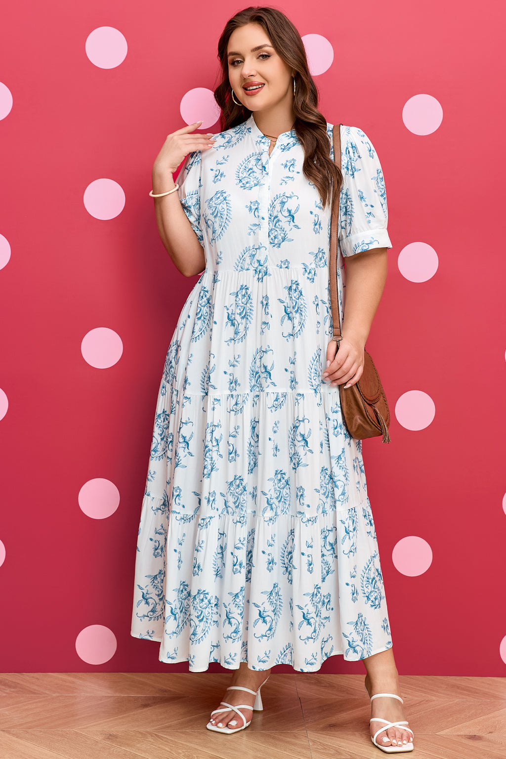 Shabby Flowing Maxi Dress