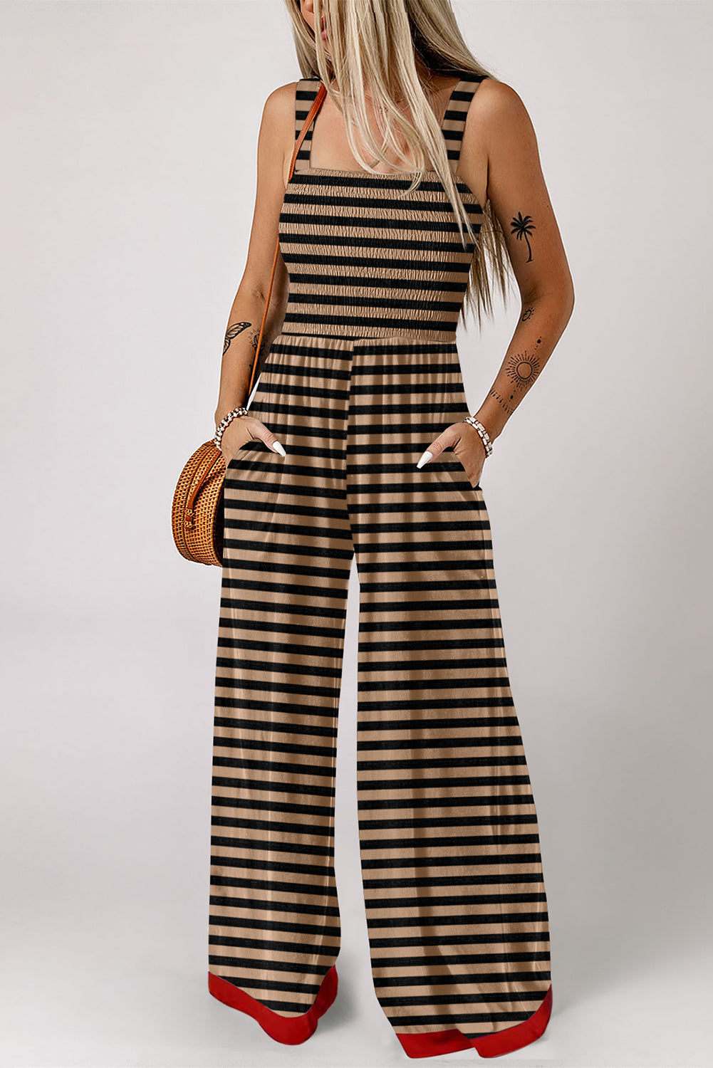 Wild Stripe Jumpsuit