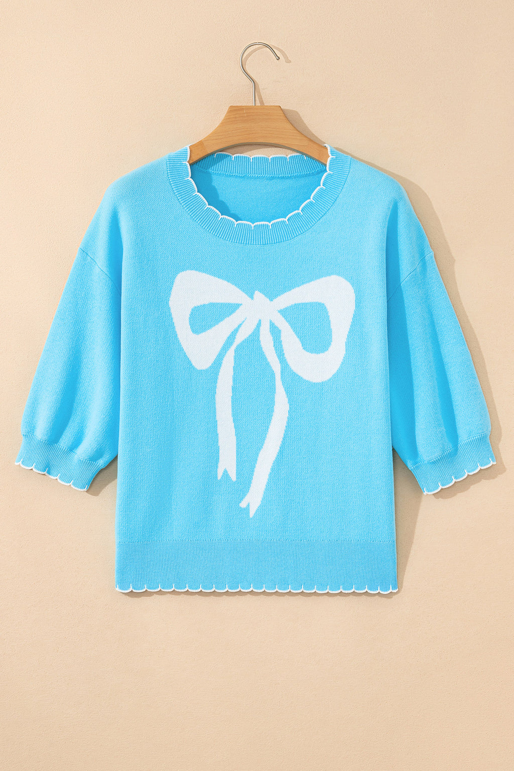 Cozy Light Blue Sweater