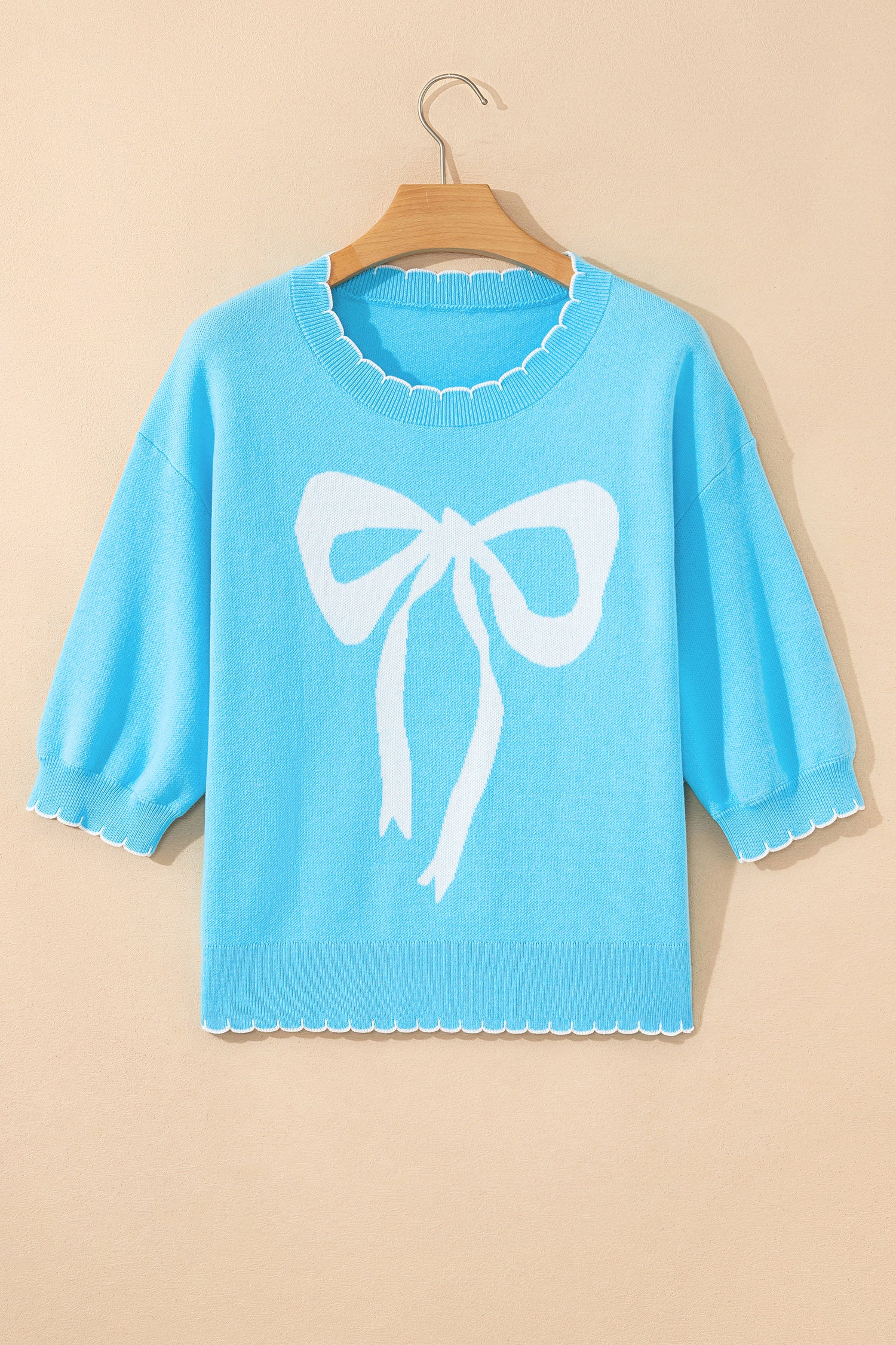Cozy Light Blue Sweater
