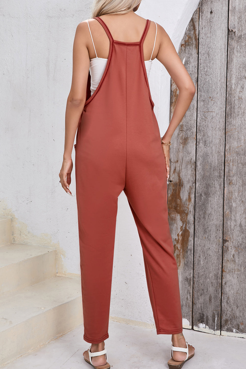 Rust Glow Jumpsuit