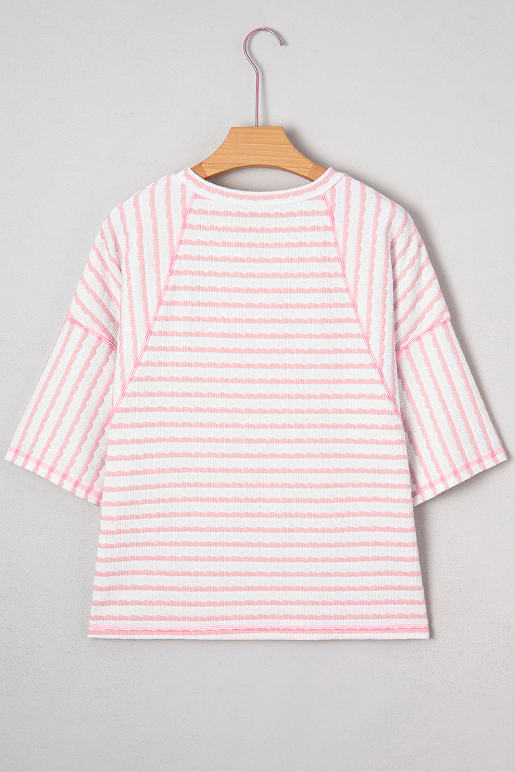 Blushing Striped Top