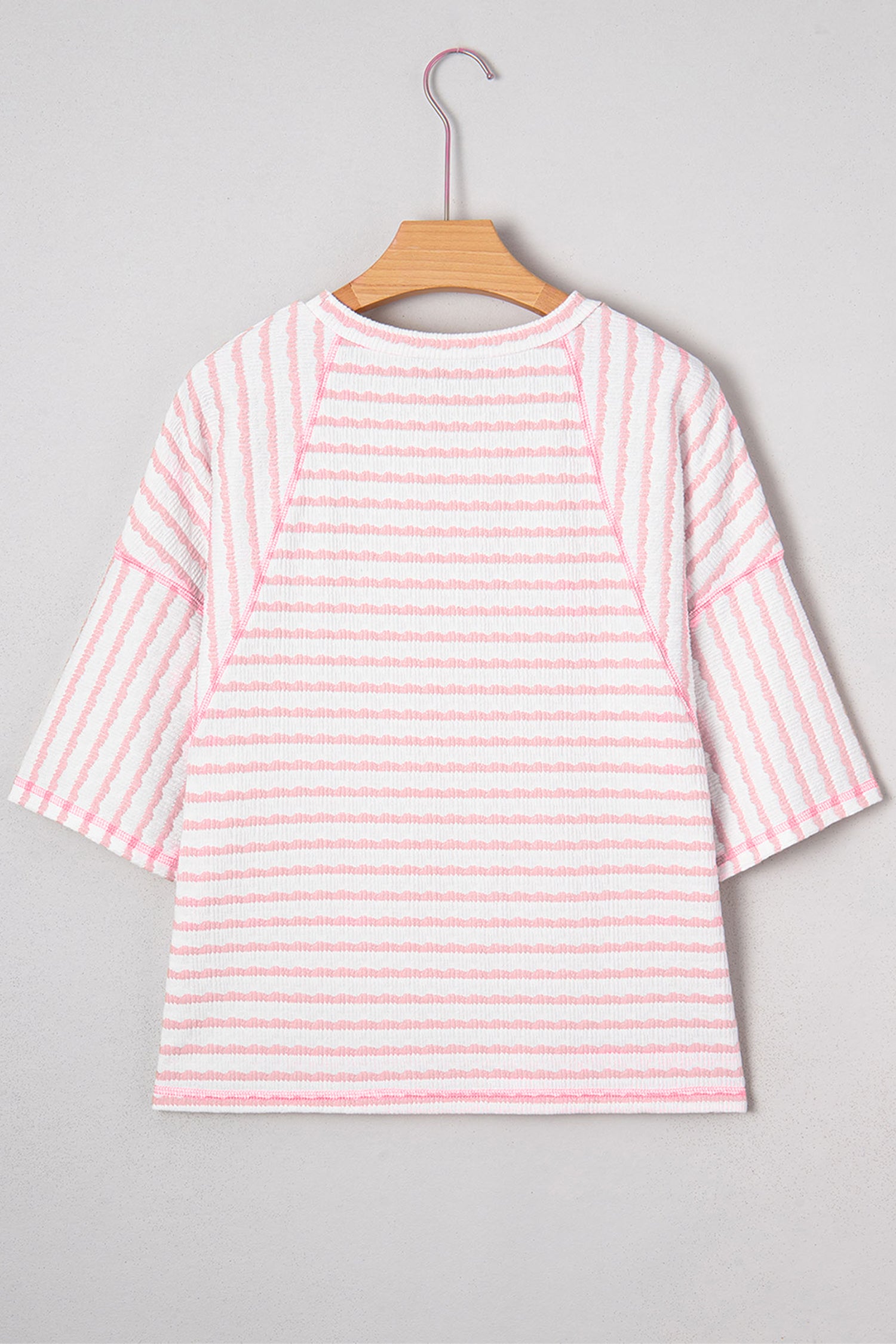 Blushing Striped Top