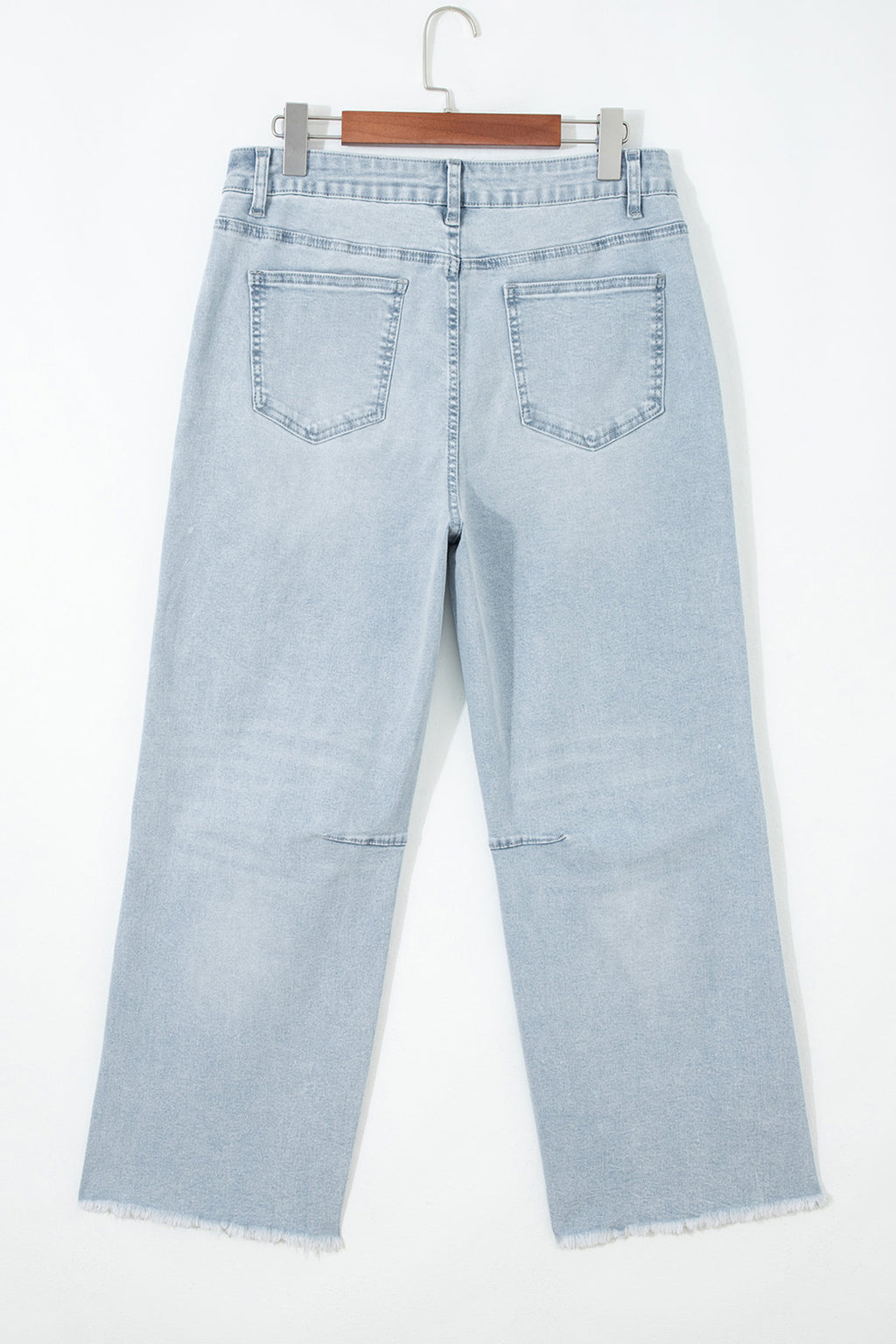 Cropped Straight Jeans