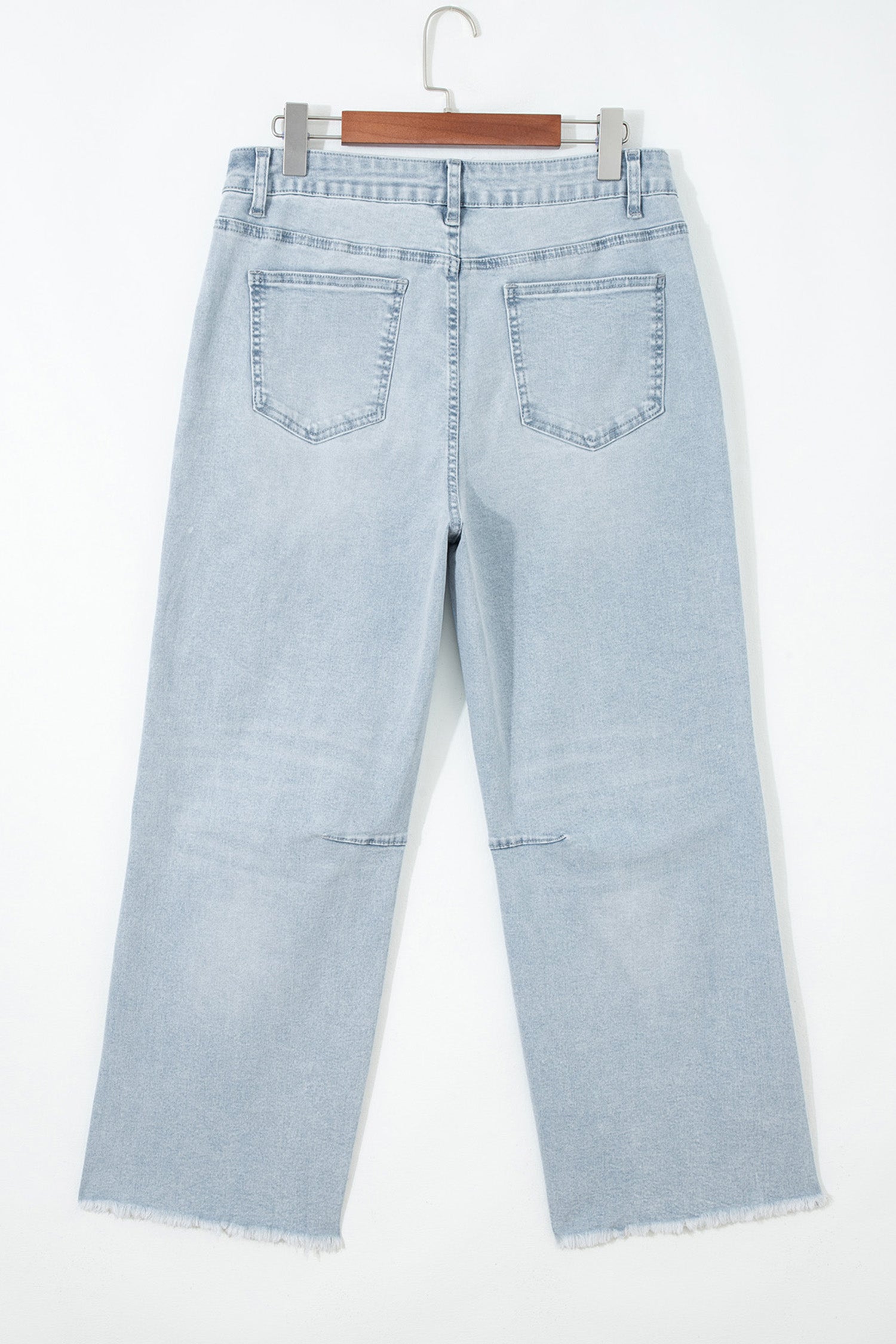 Cropped Straight Jeans