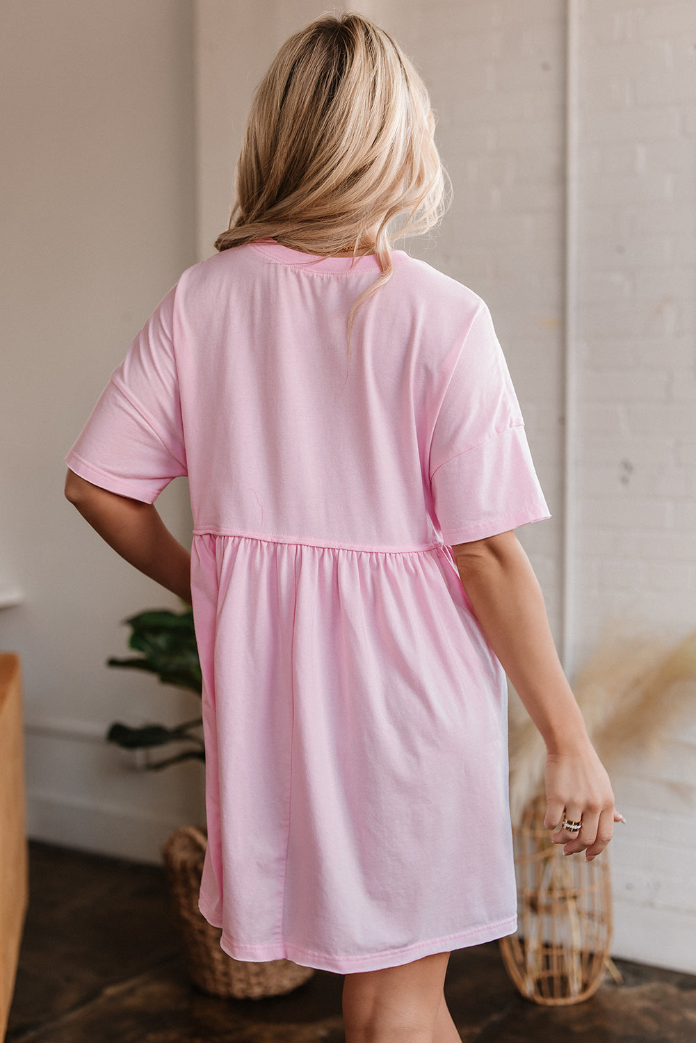 Blooming Babydoll Dress