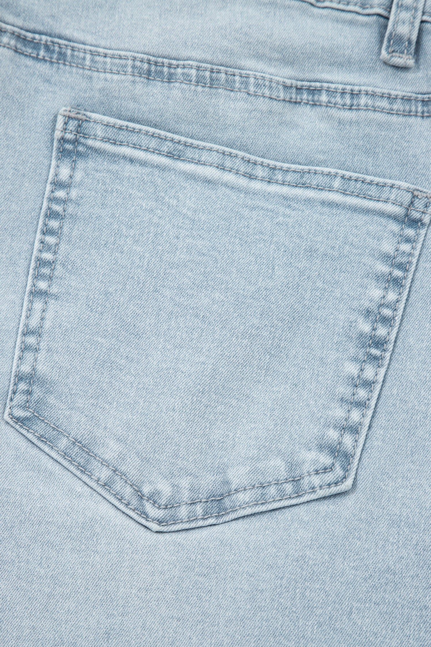 Cropped Straight Jeans