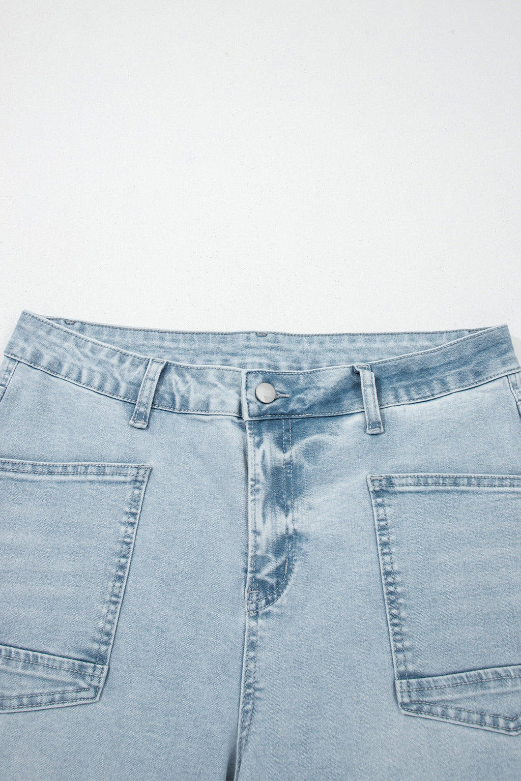 Cropped Straight Jeans