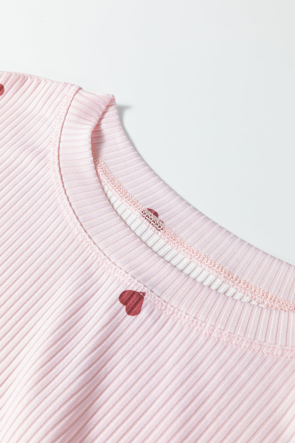 Blush Ribbed Lounge Set